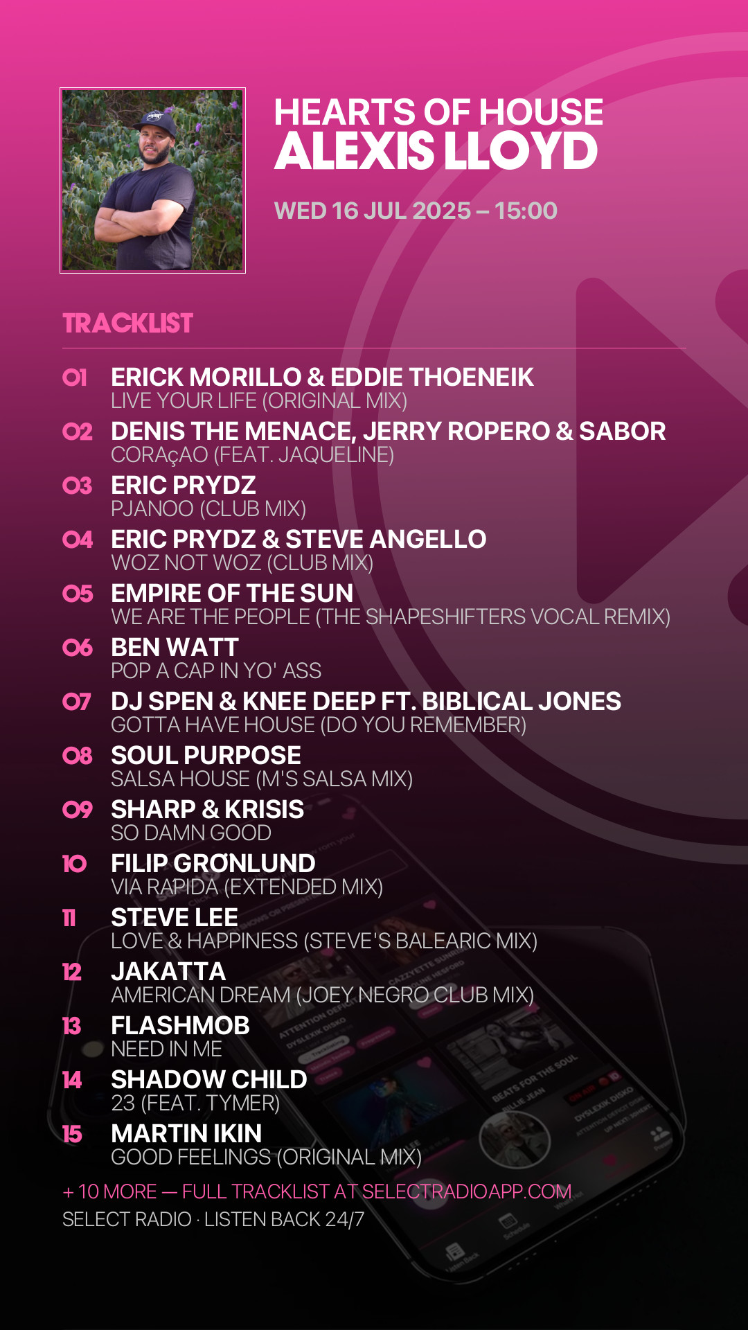 Tracklist Story Preview