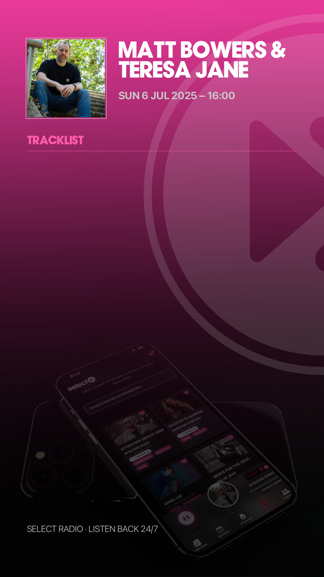 Tracklist Story Preview