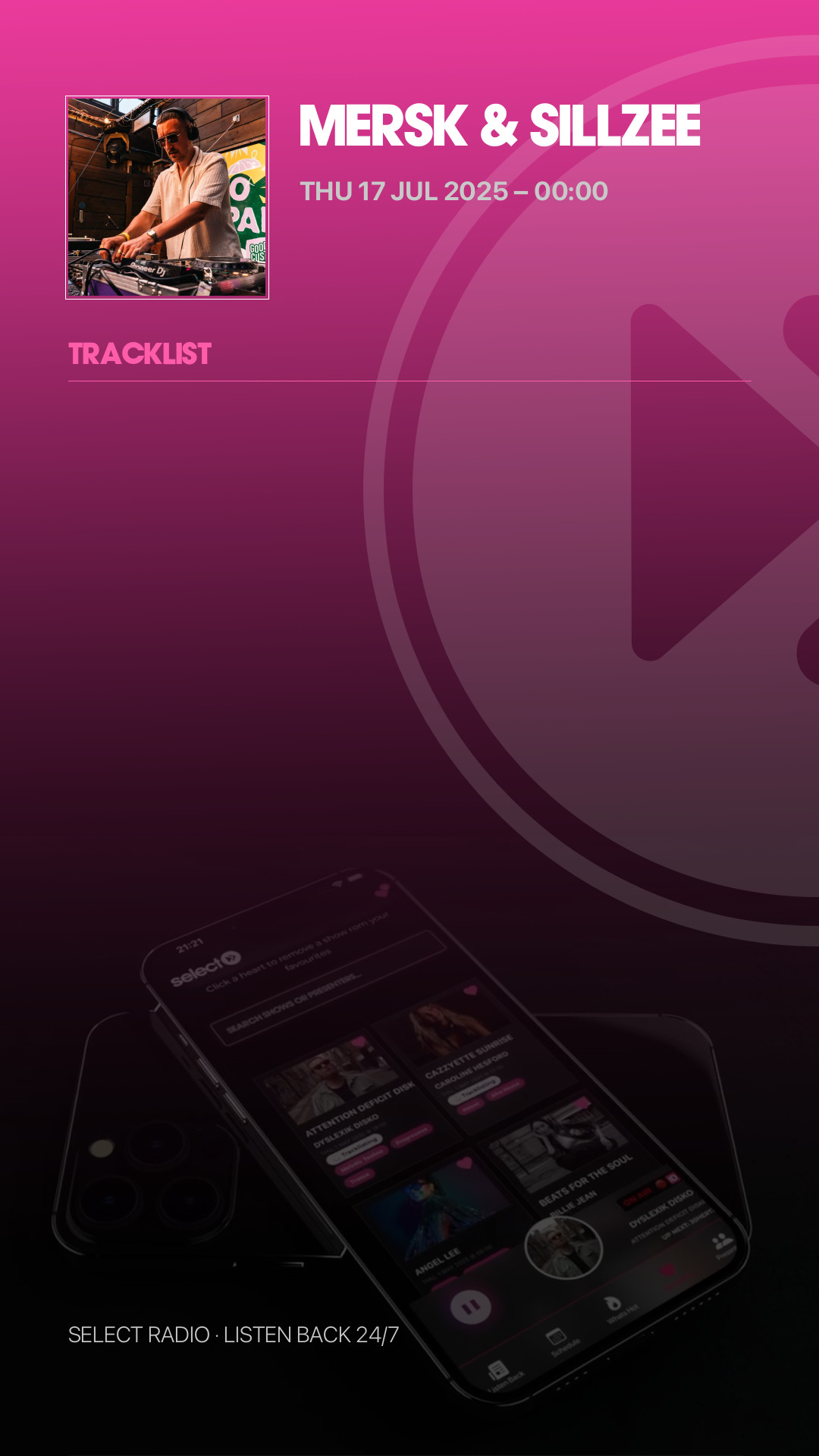 Tracklist Story Preview