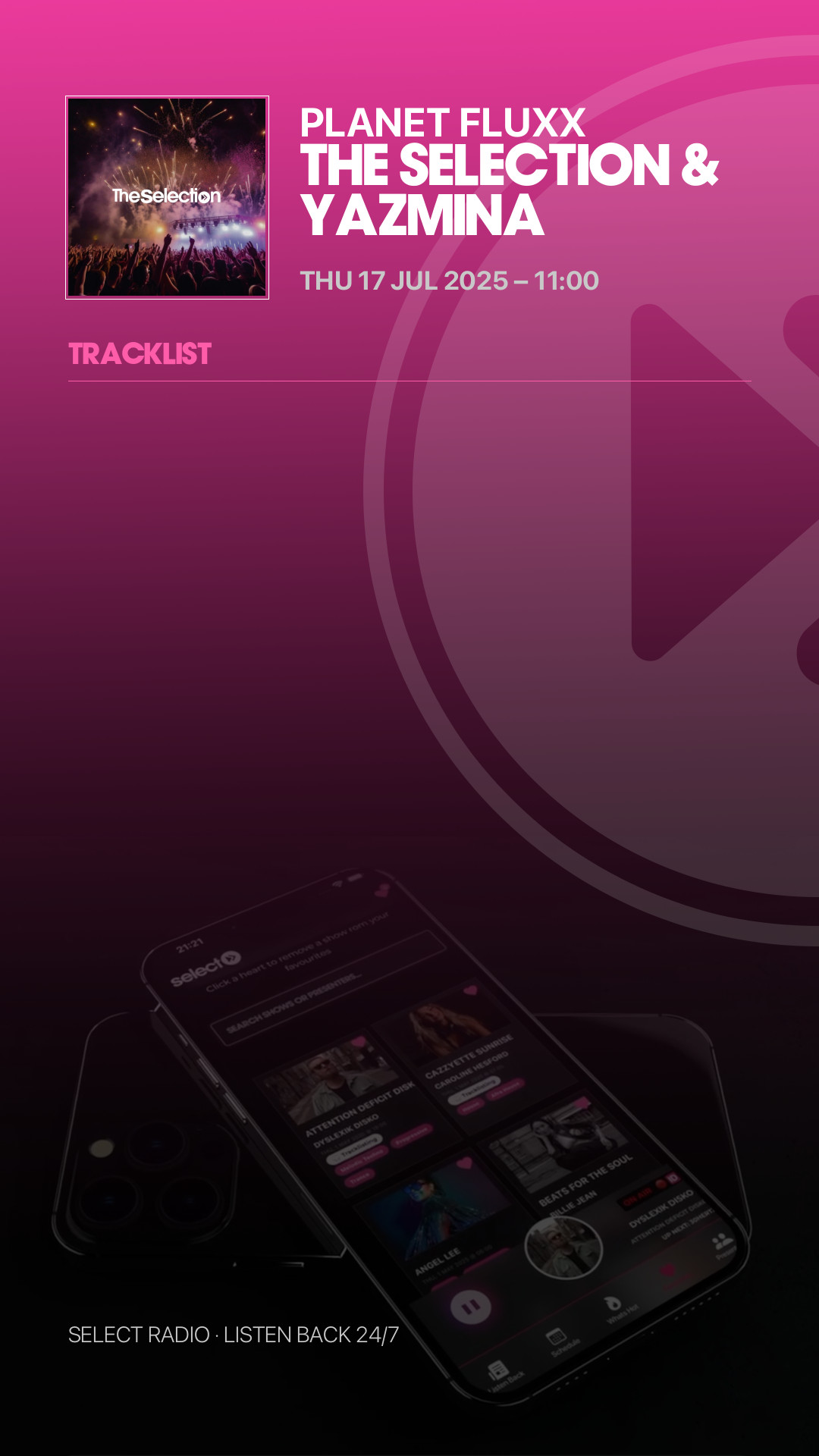 Tracklist Story Preview