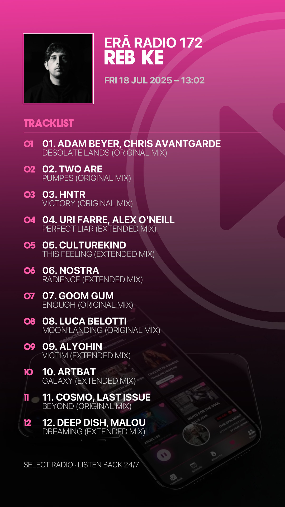 Tracklist Story Preview