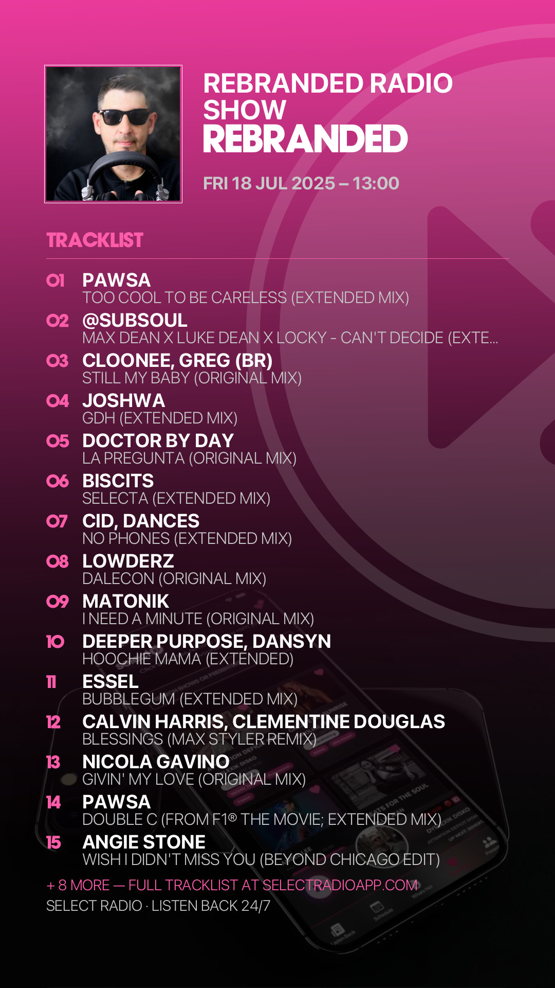 Tracklist Story Preview
