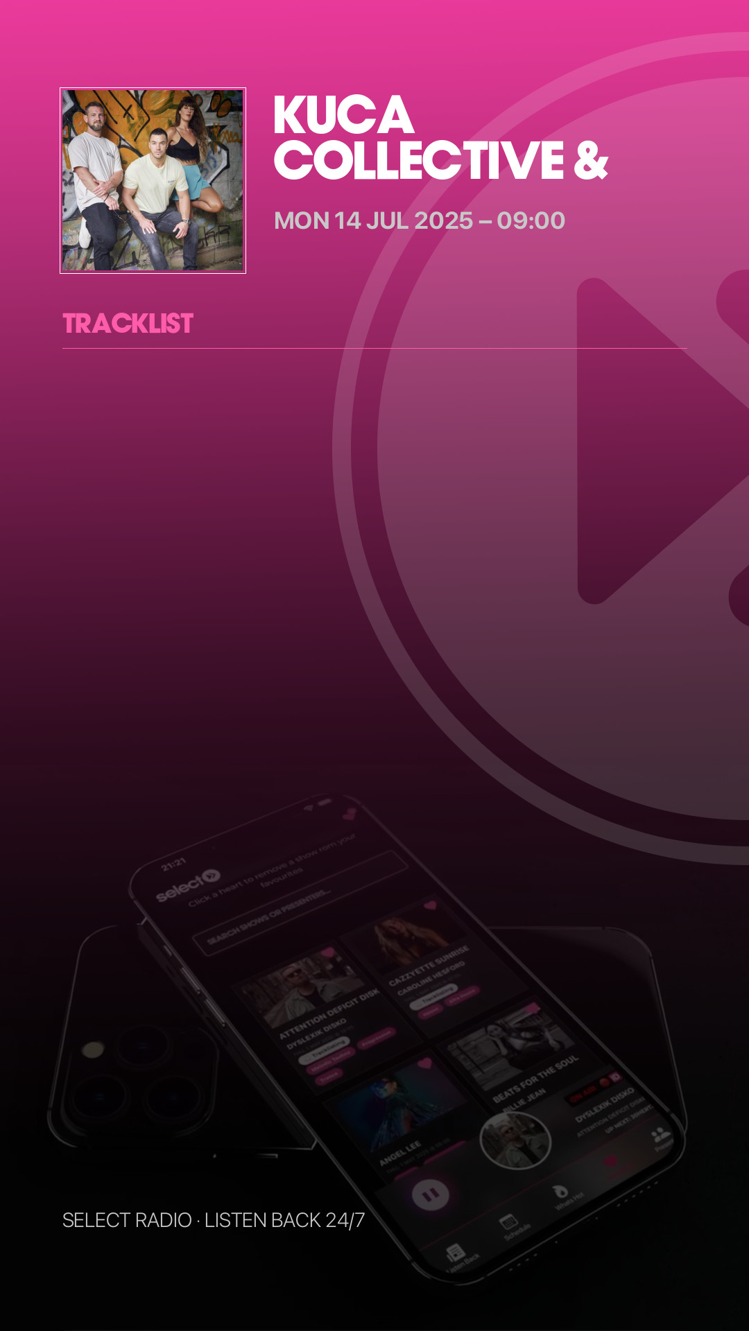 Tracklist Story Preview