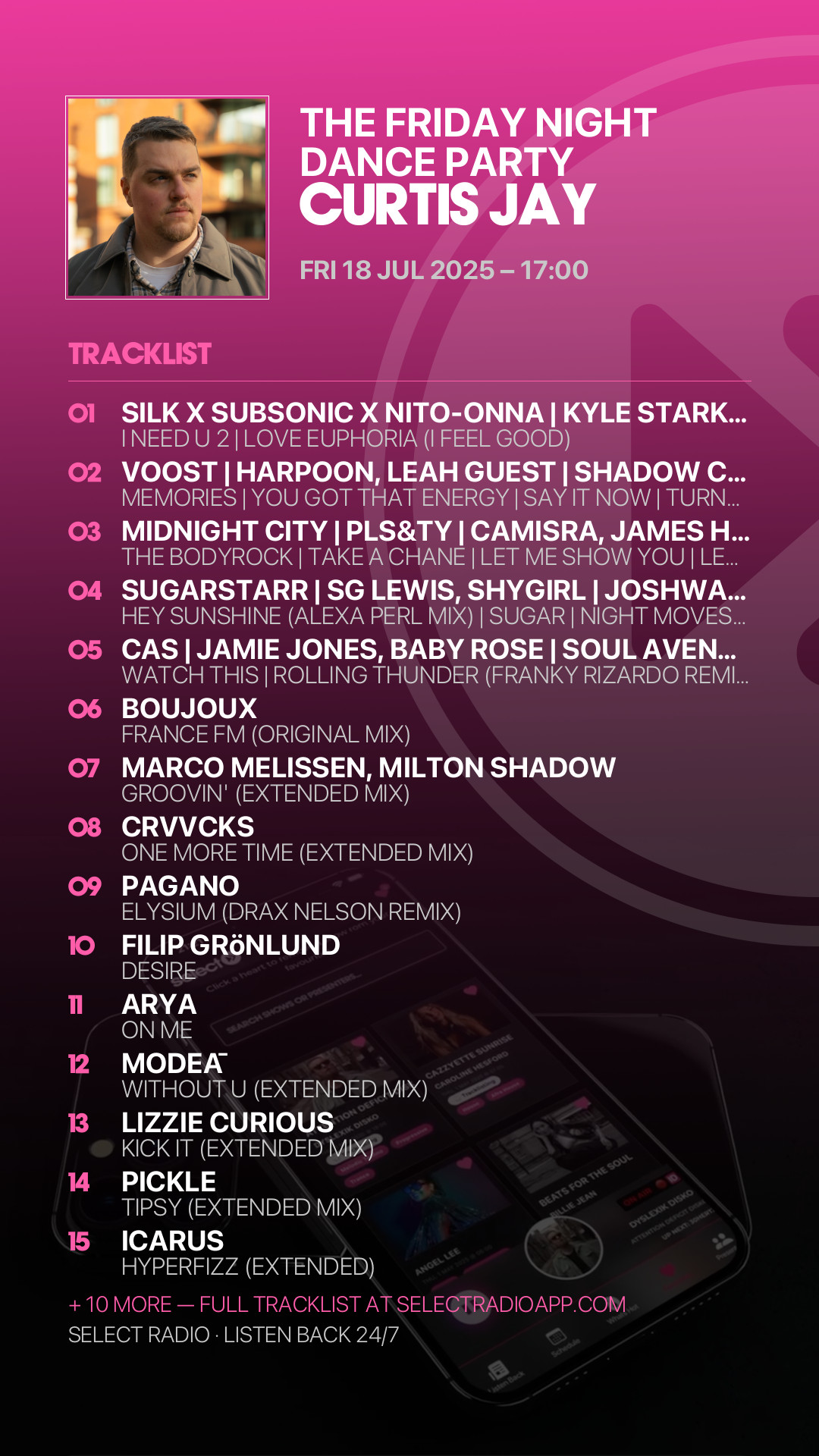 Tracklist Story Preview