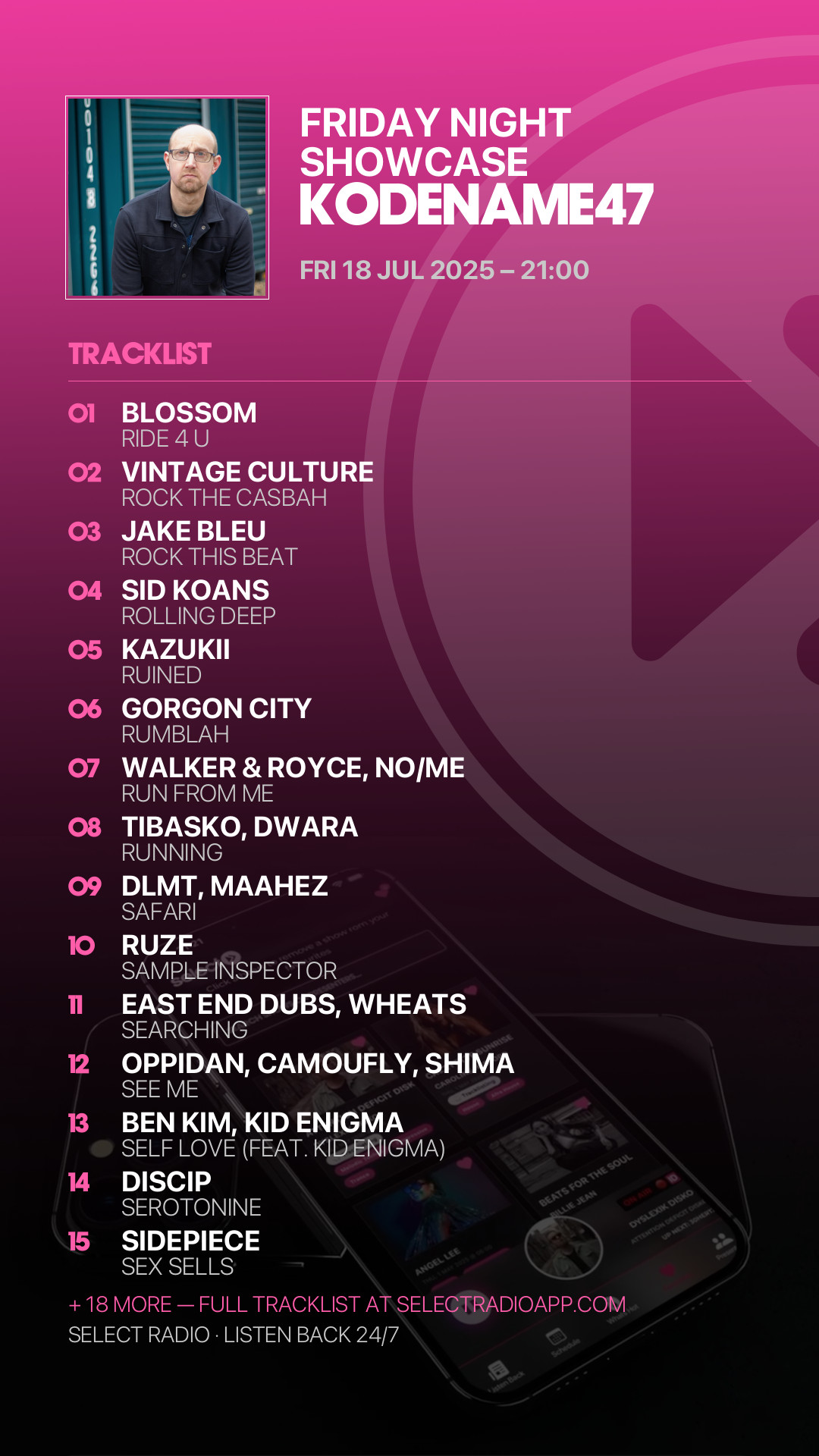 Tracklist Story Preview