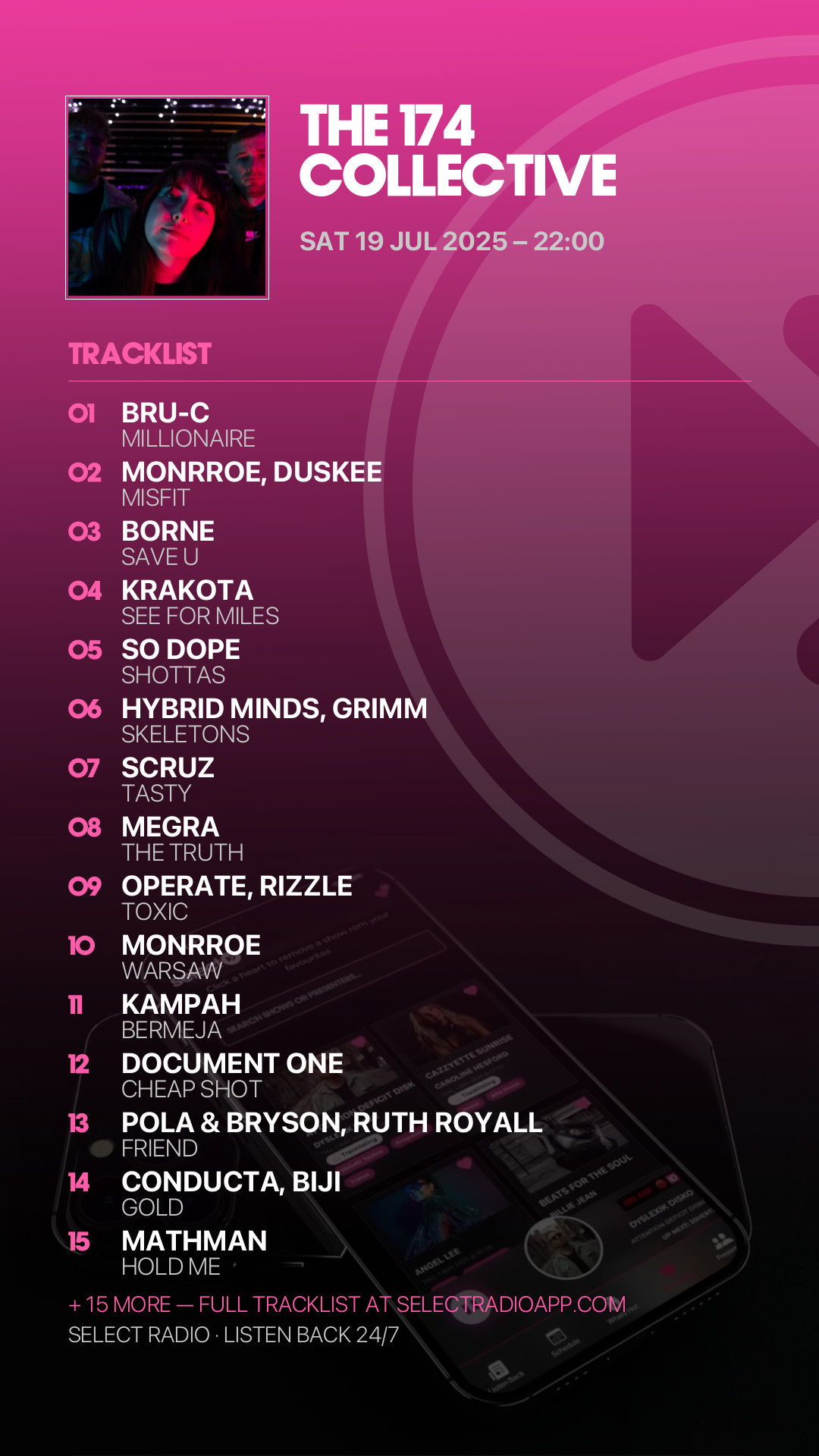 Tracklist Story Preview