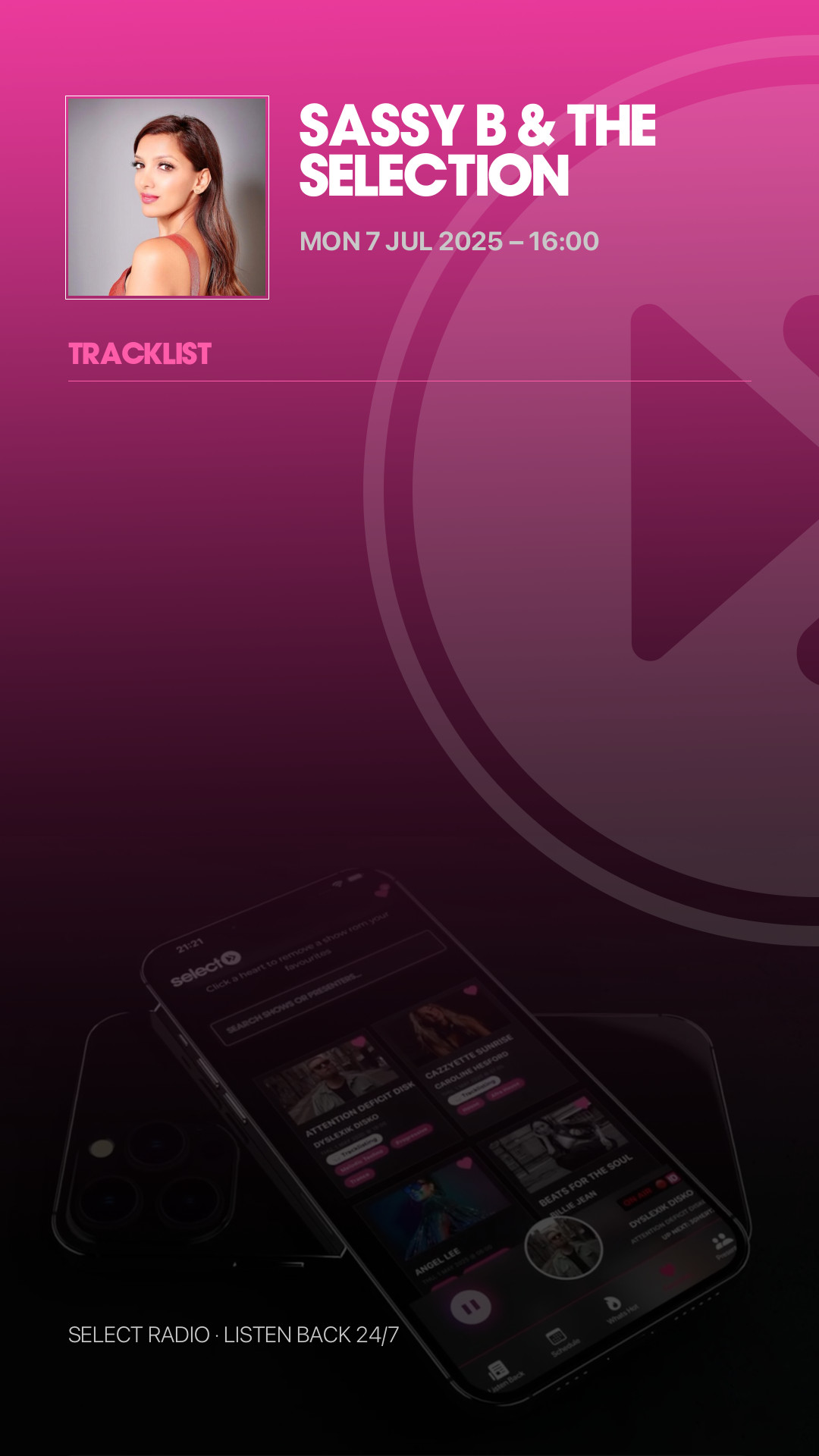 Tracklist Story Preview