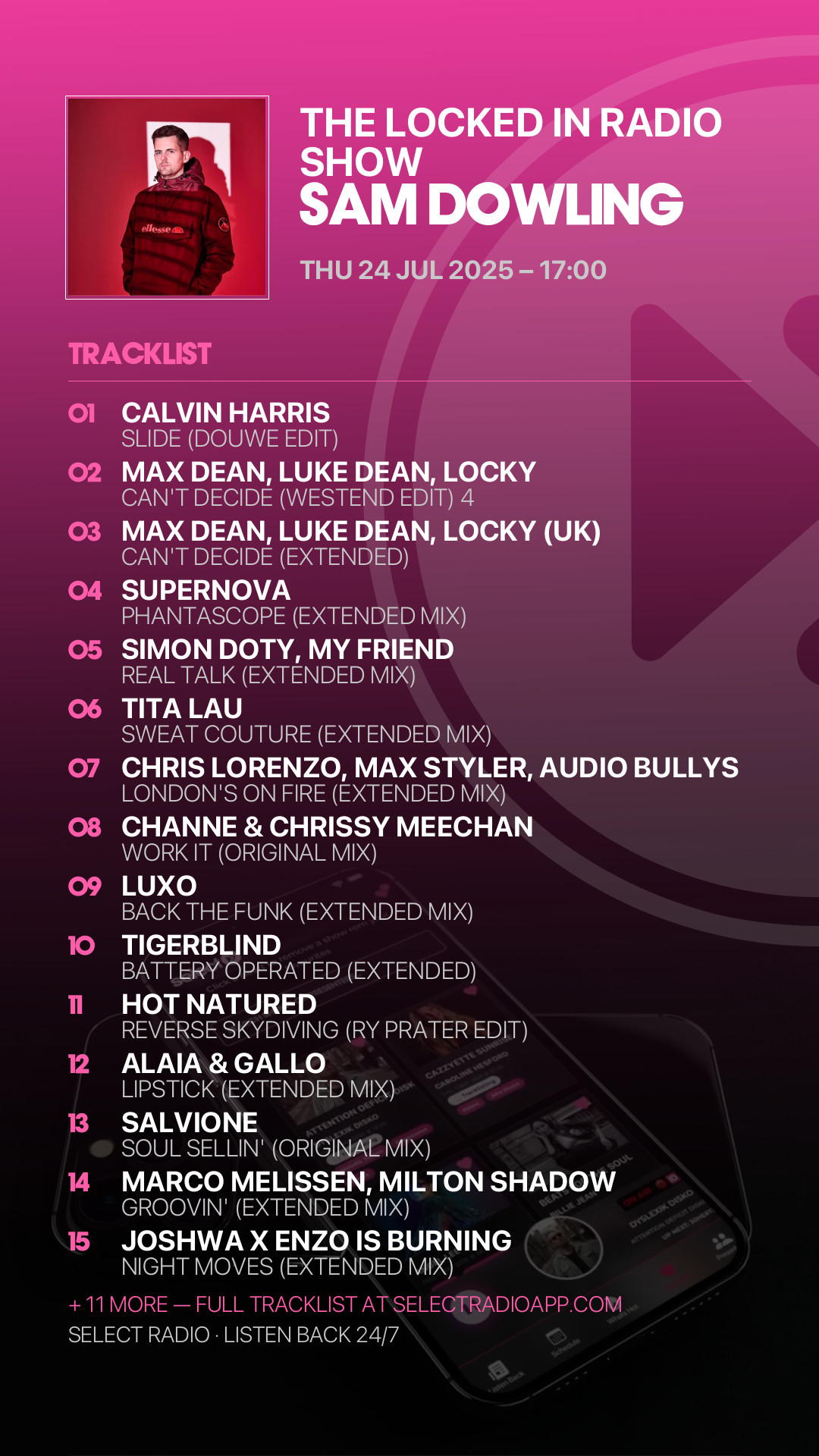 Tracklist Story Preview