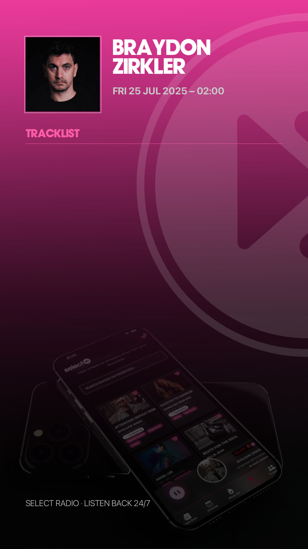 Tracklist Story Preview