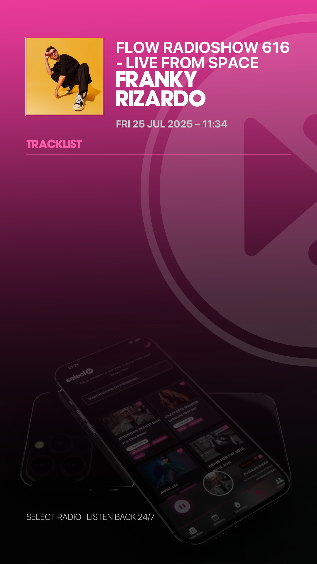 Tracklist Story Preview