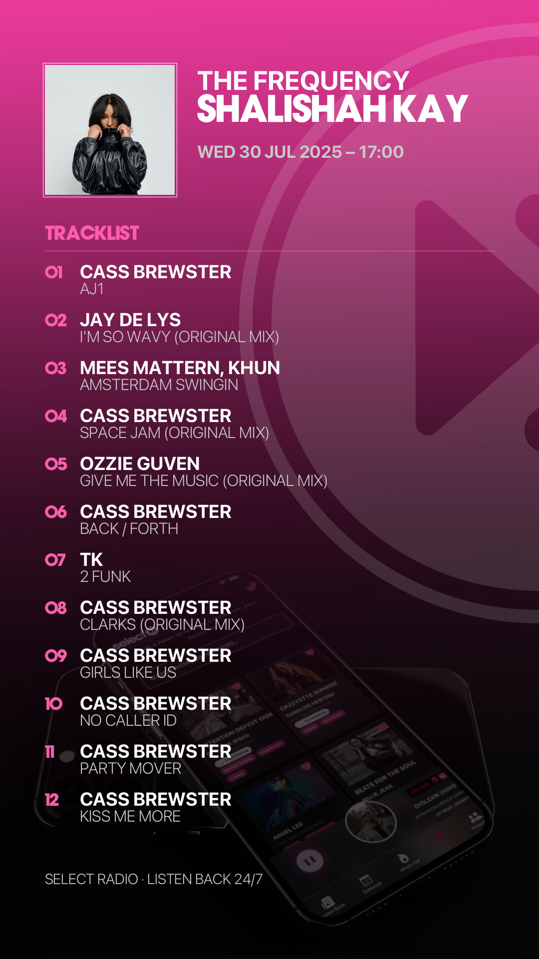Tracklist Story Preview