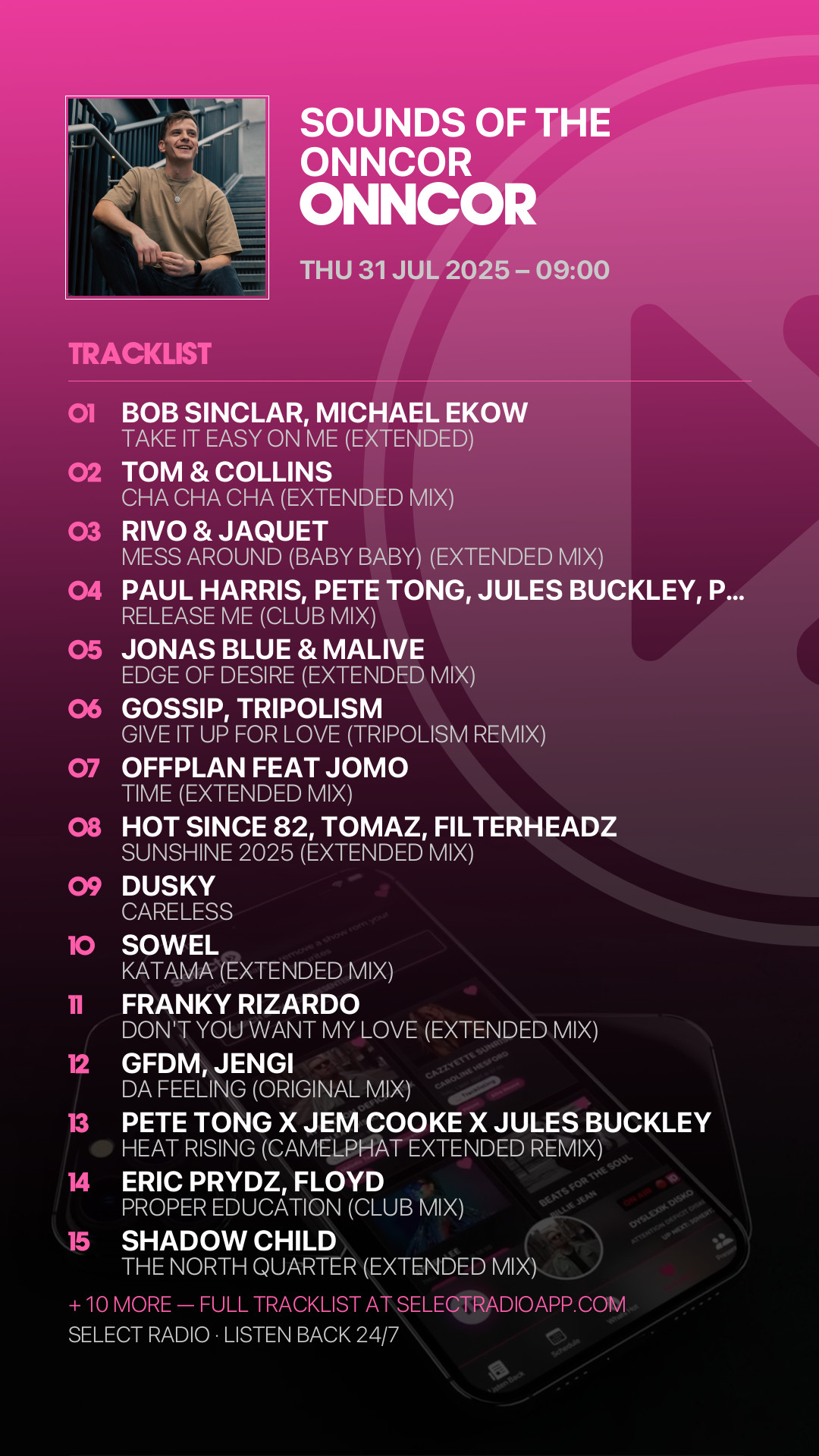 Tracklist Story Preview