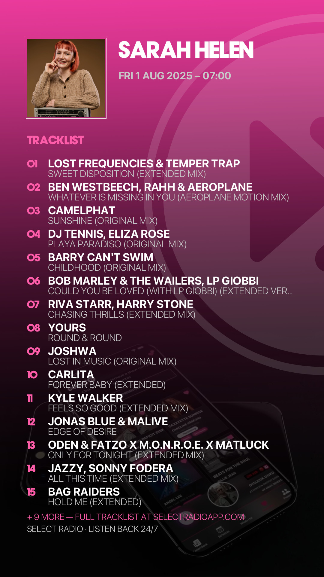 Tracklist Story Preview