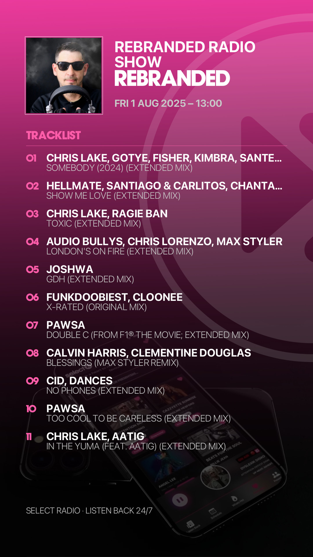 Tracklist Story Preview