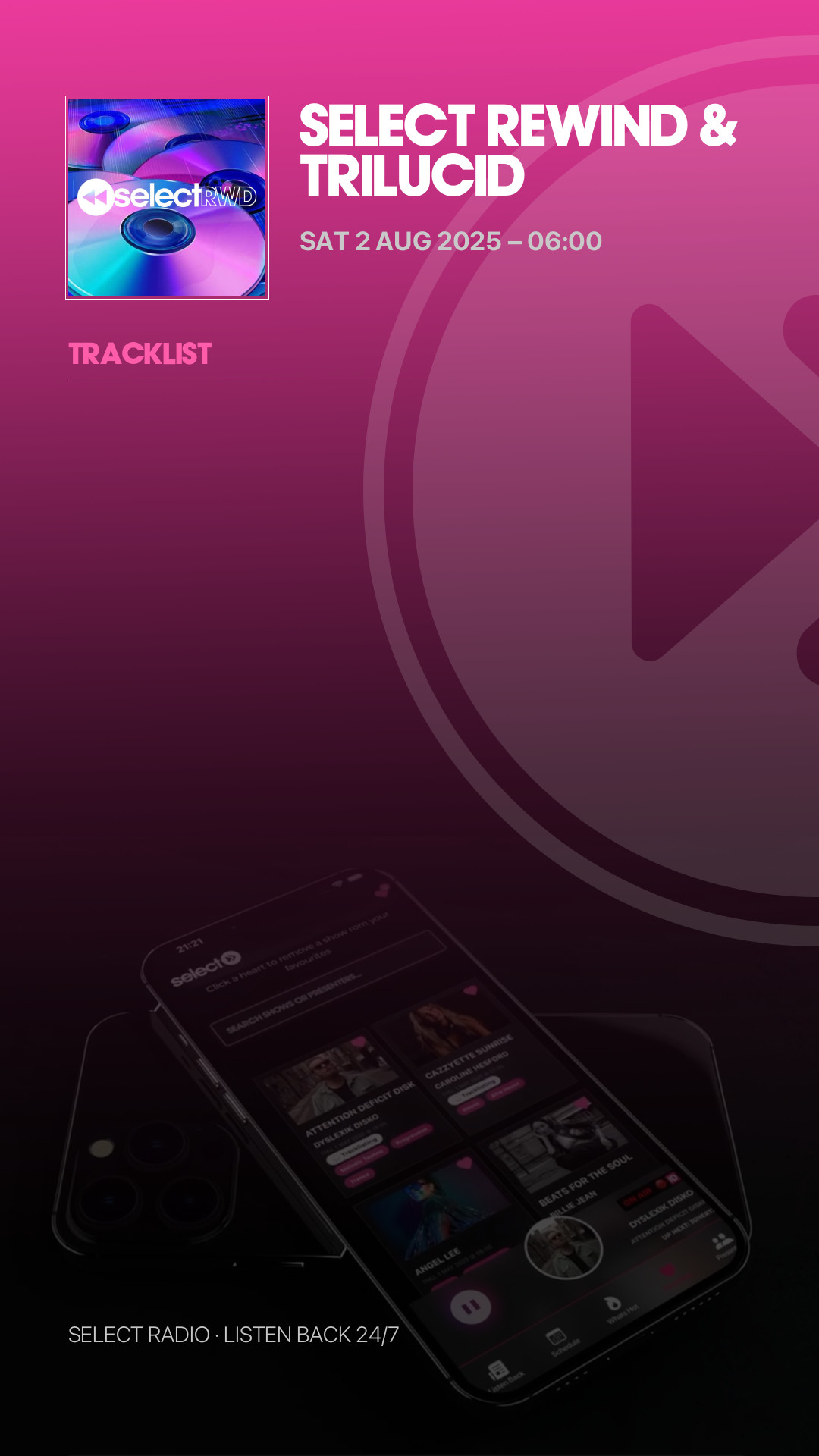 Tracklist Story Preview
