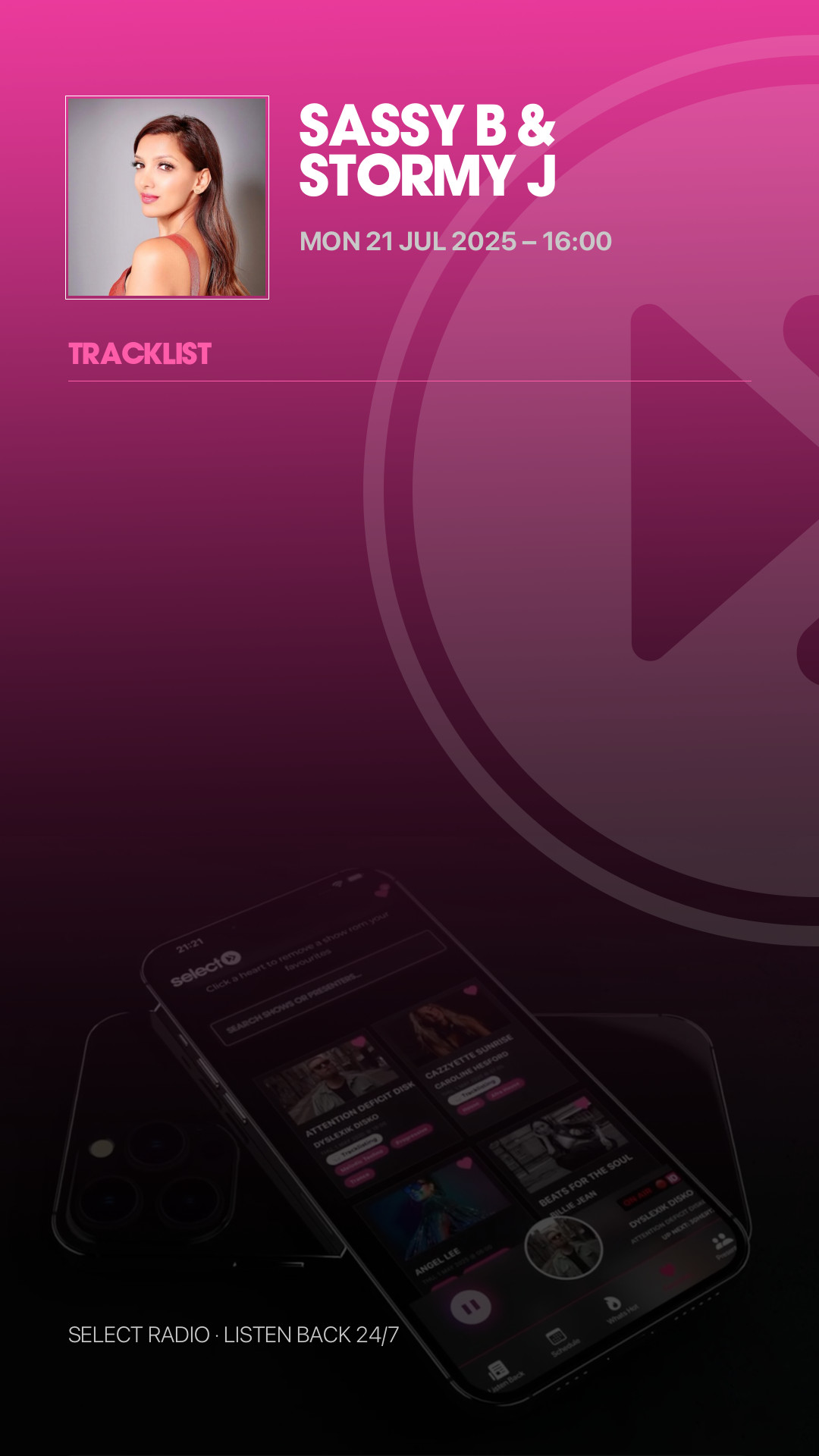Tracklist Story Preview