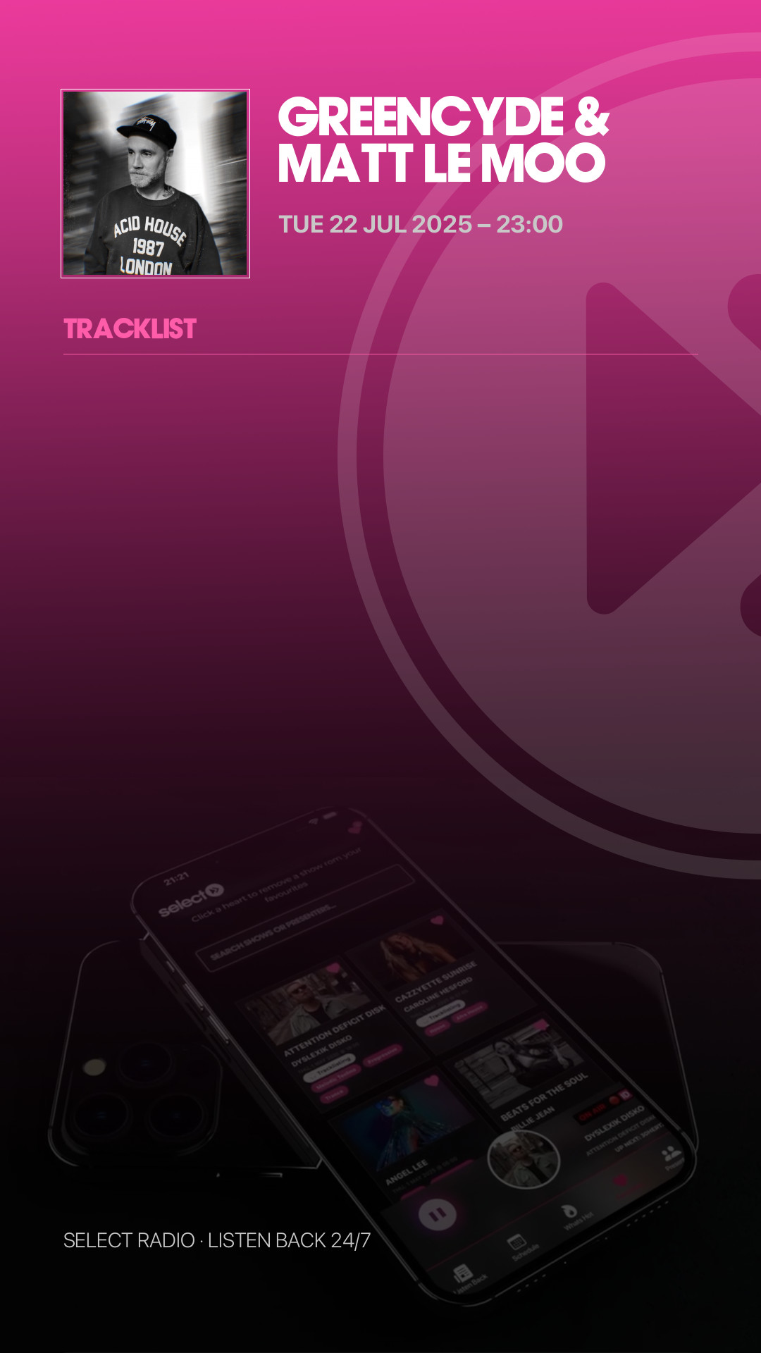 Tracklist Story Preview