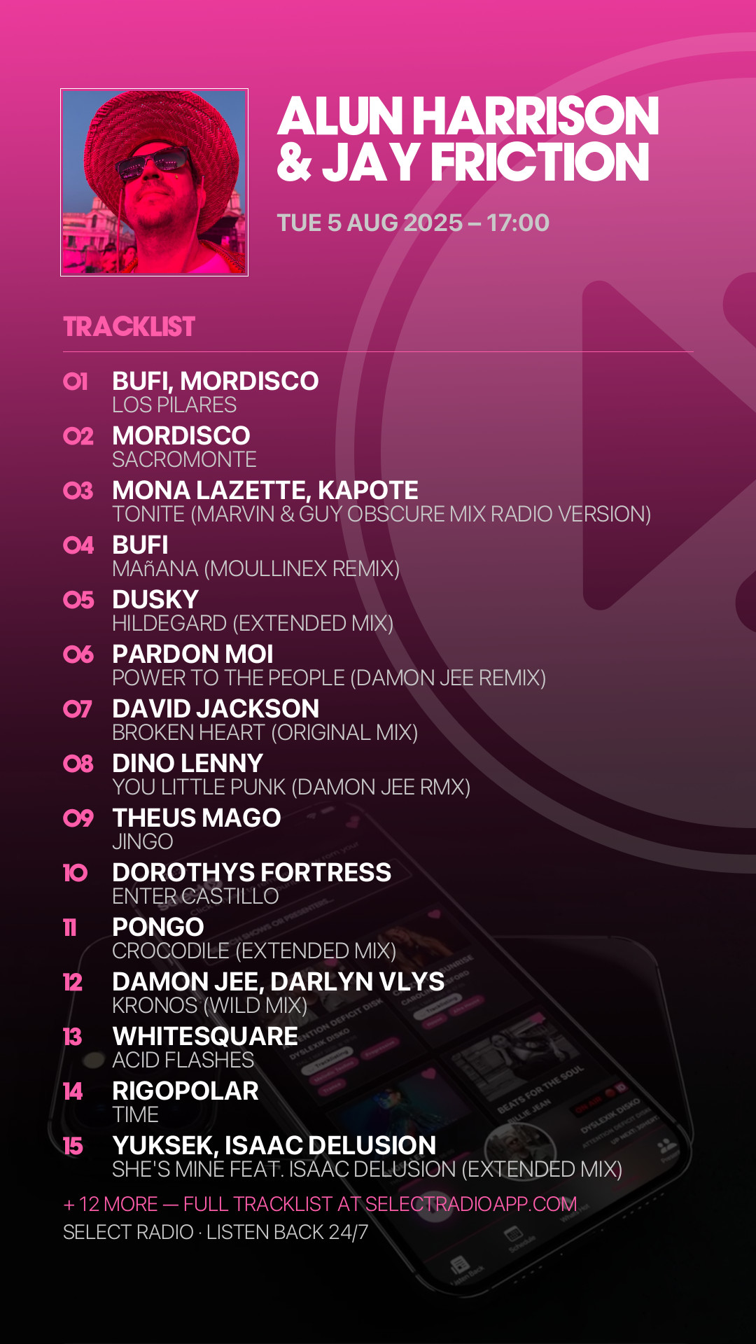 Tracklist Story Preview