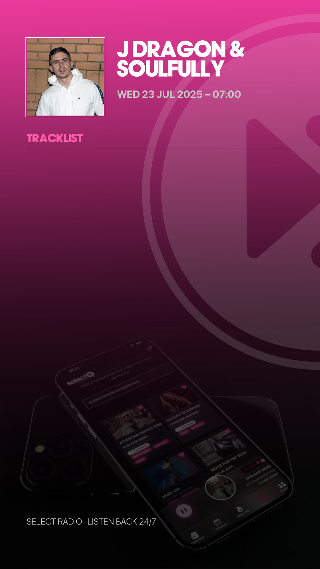 Tracklist Story Preview