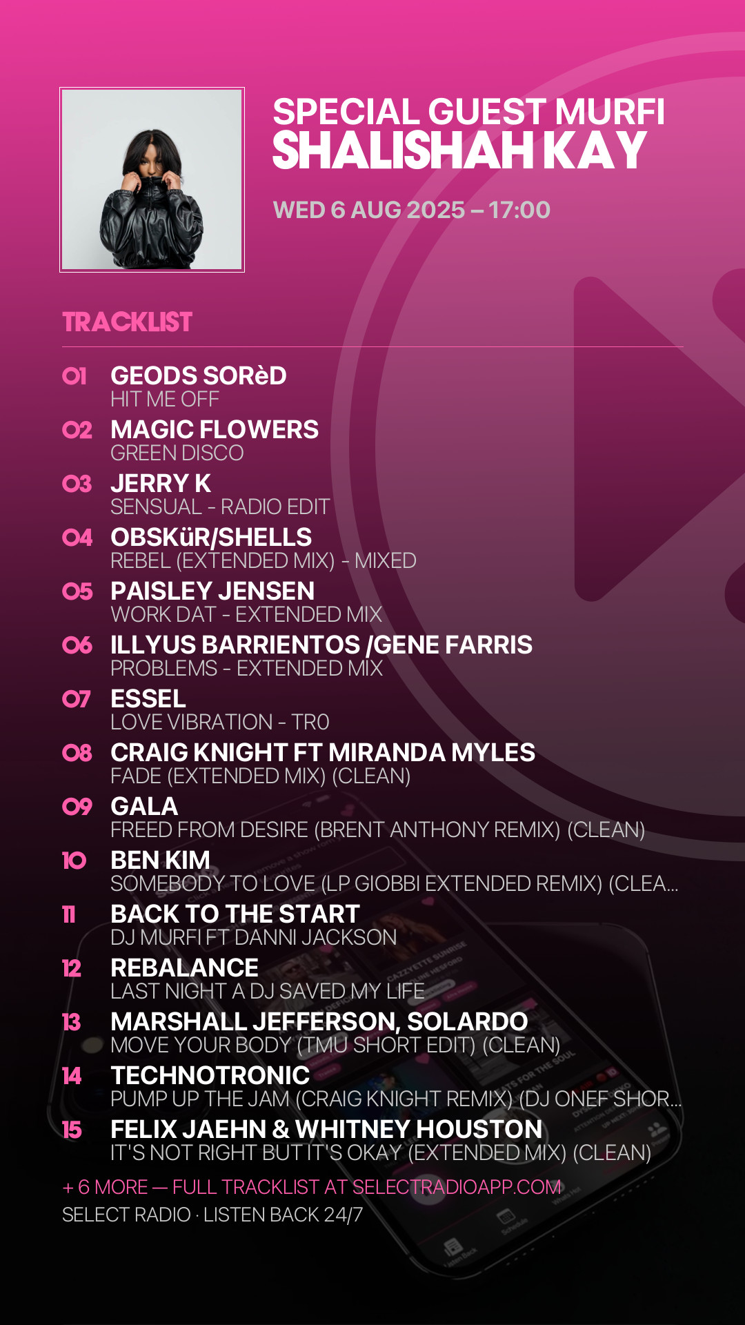 Tracklist Story Preview
