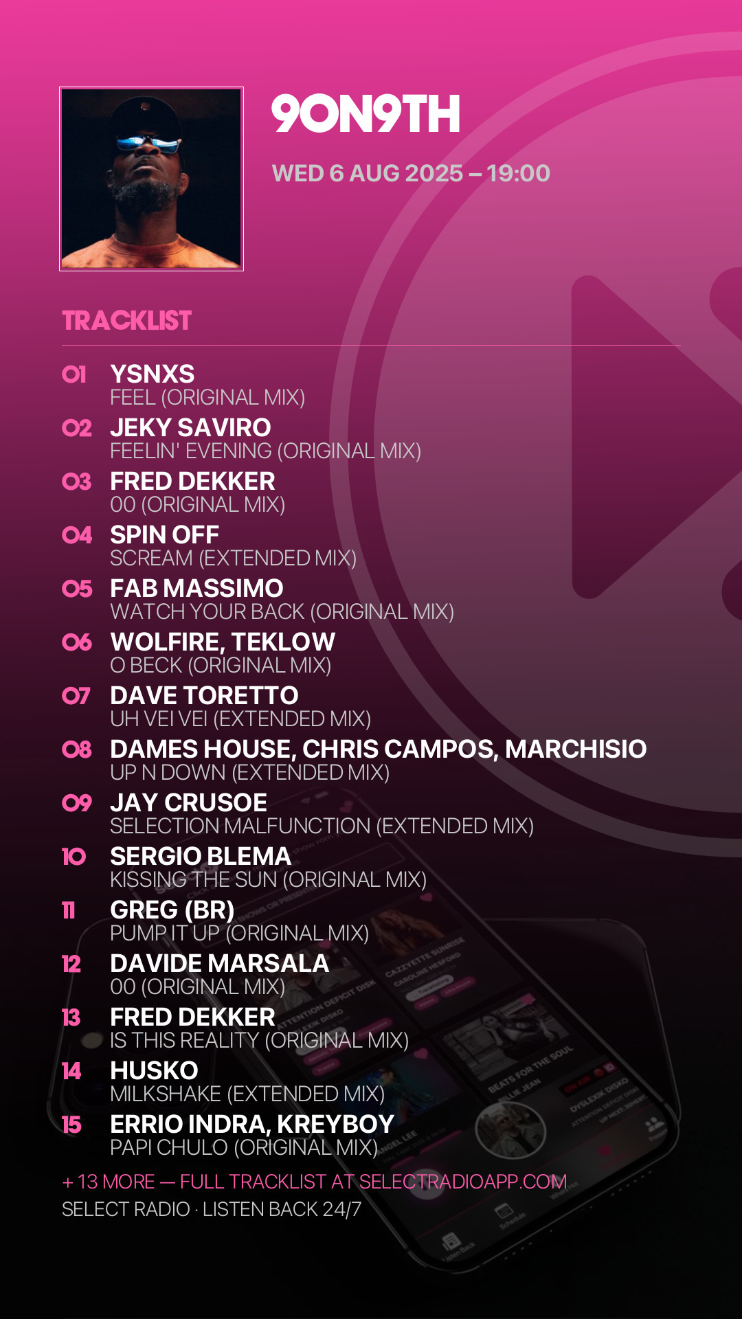 Tracklist Story Preview