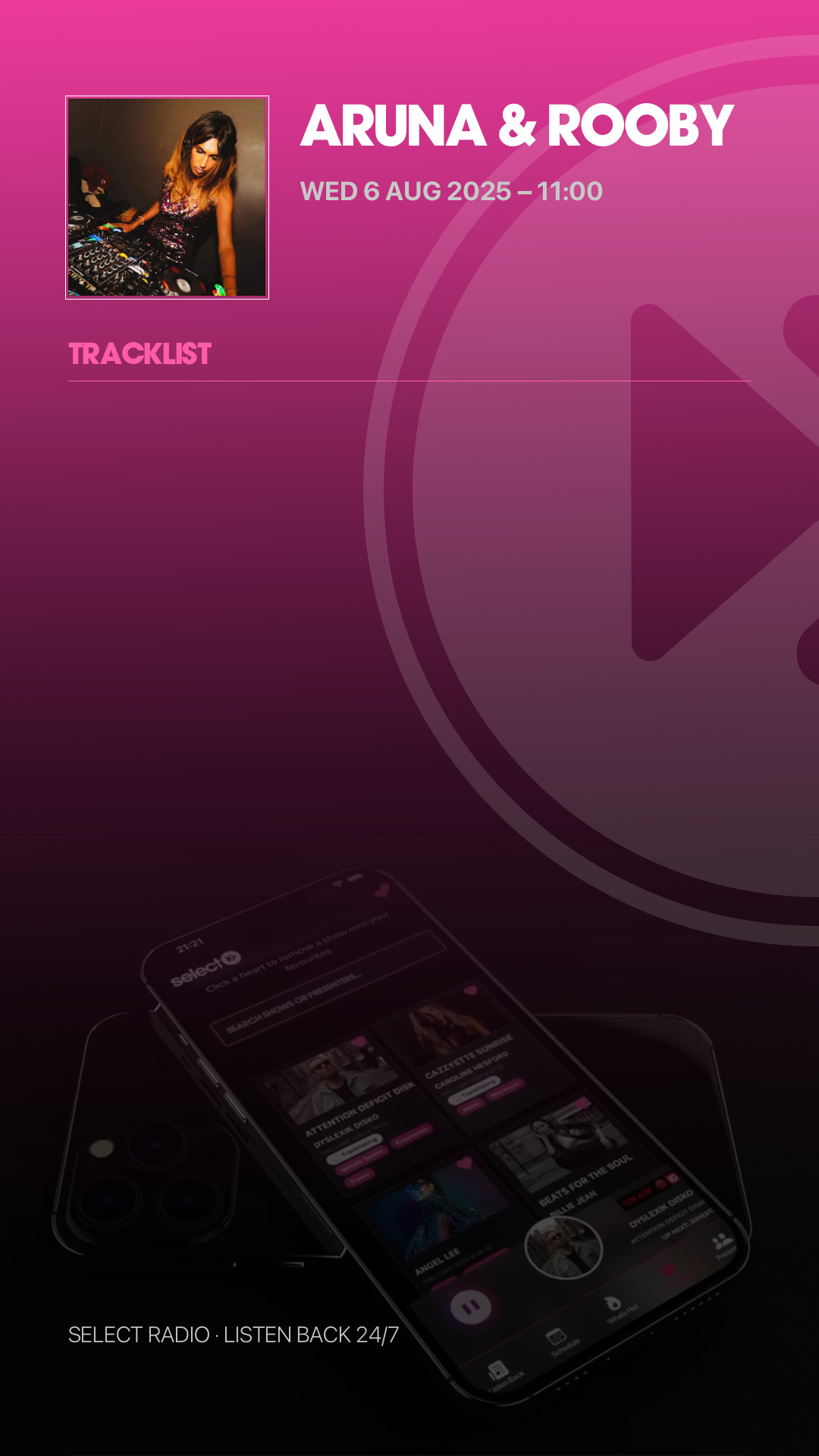 Tracklist Story Preview