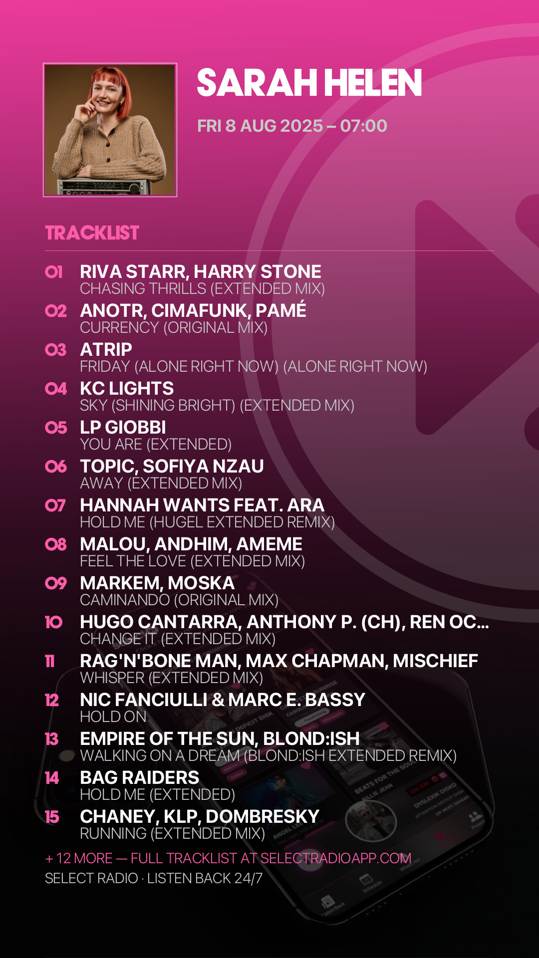 Tracklist Story Preview