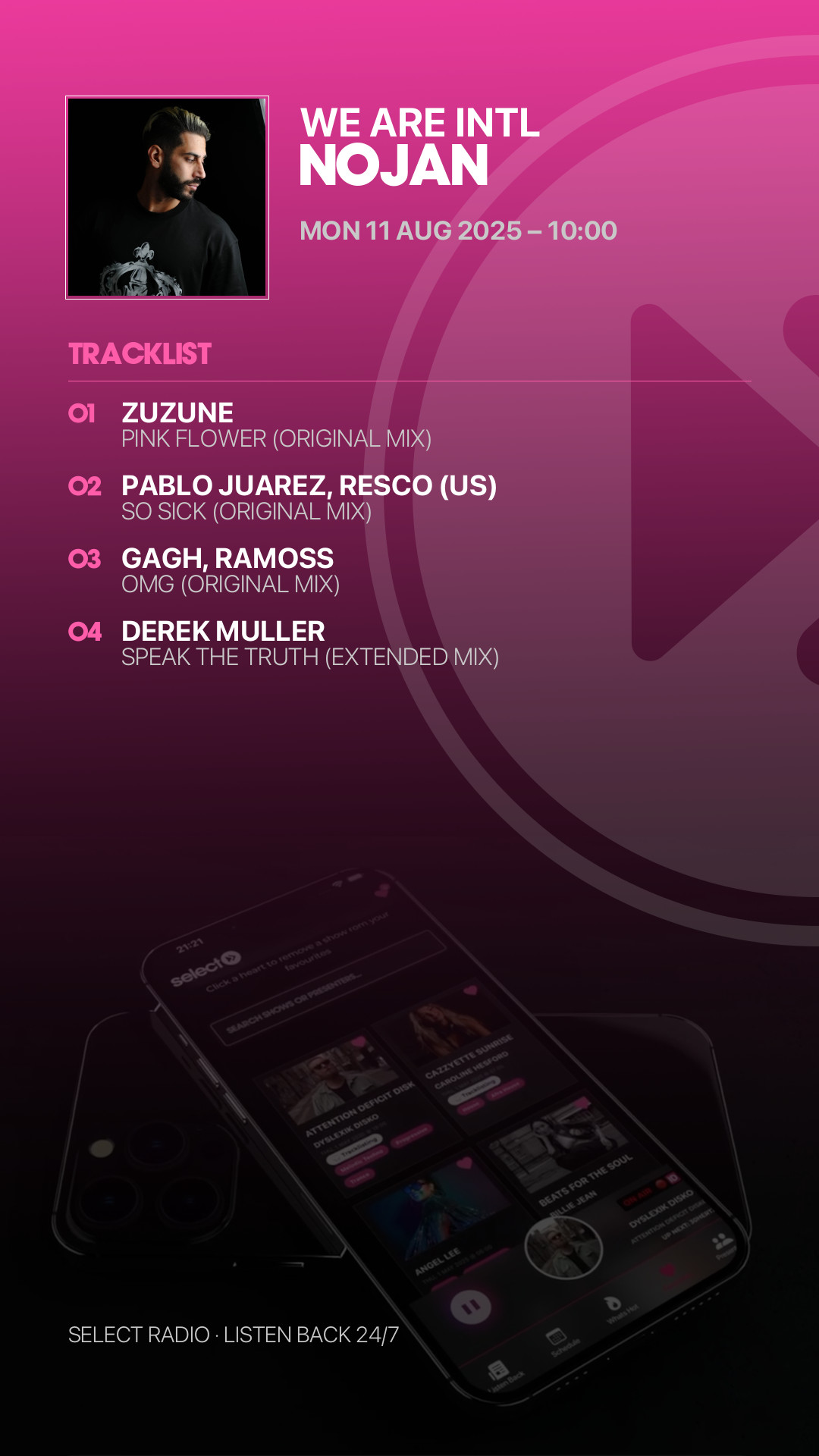 Tracklist Story Preview