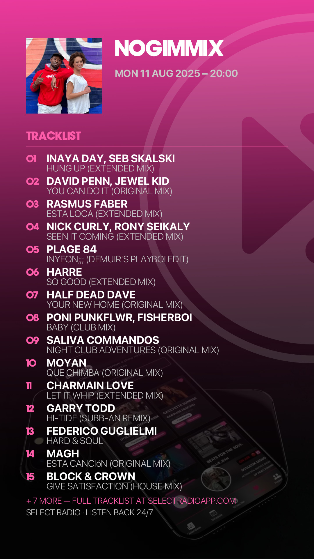 Tracklist Story Preview