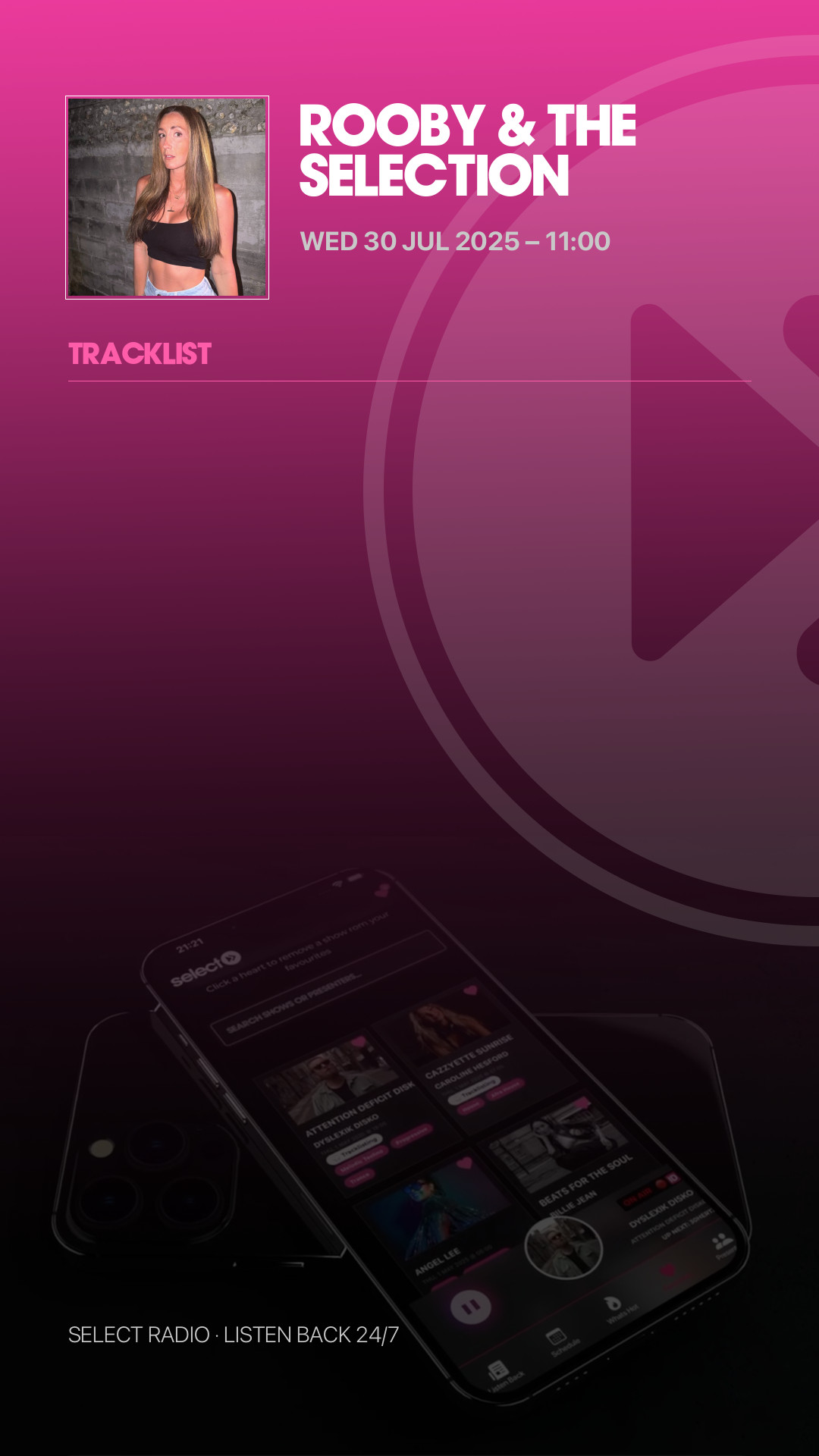 Tracklist Story Preview