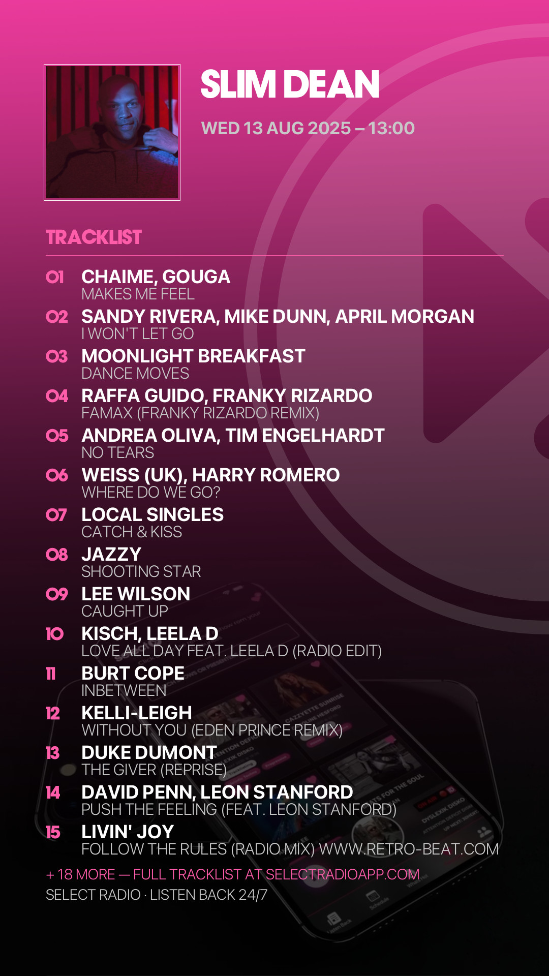 Tracklist Story Preview