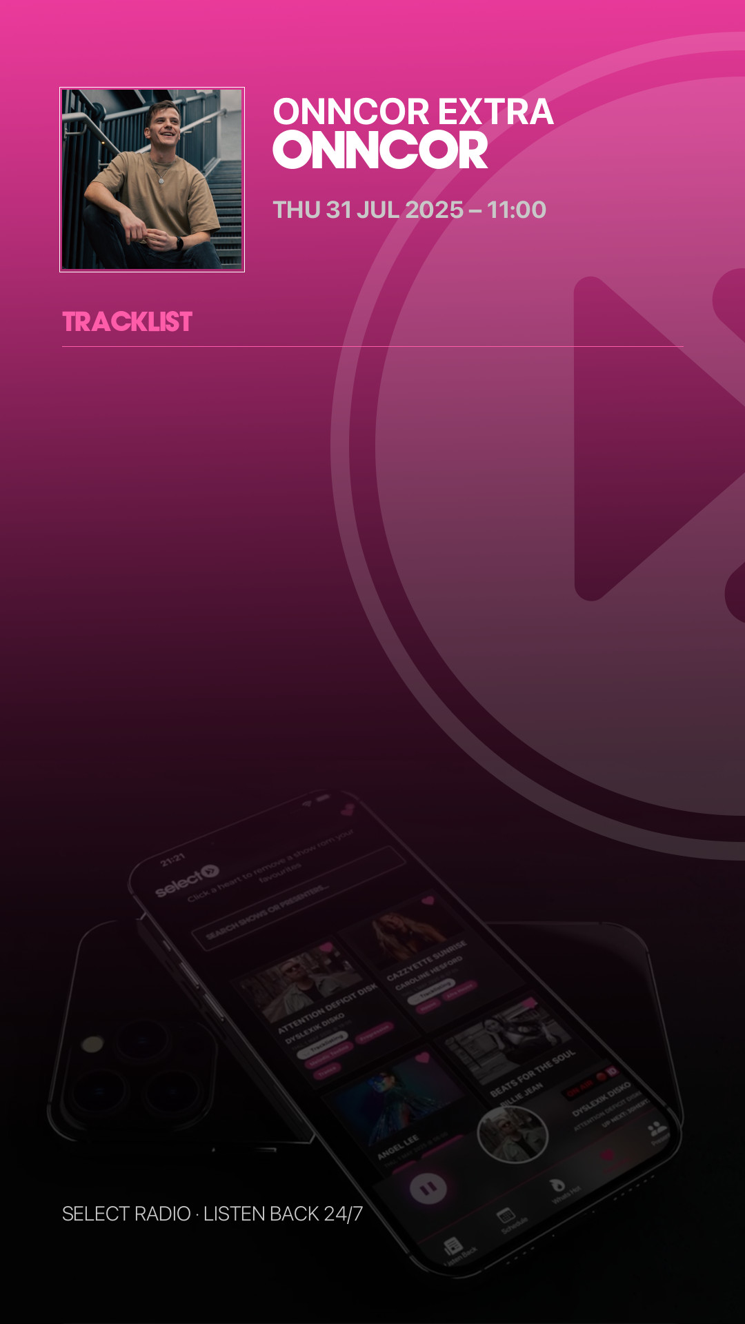 Tracklist Story Preview