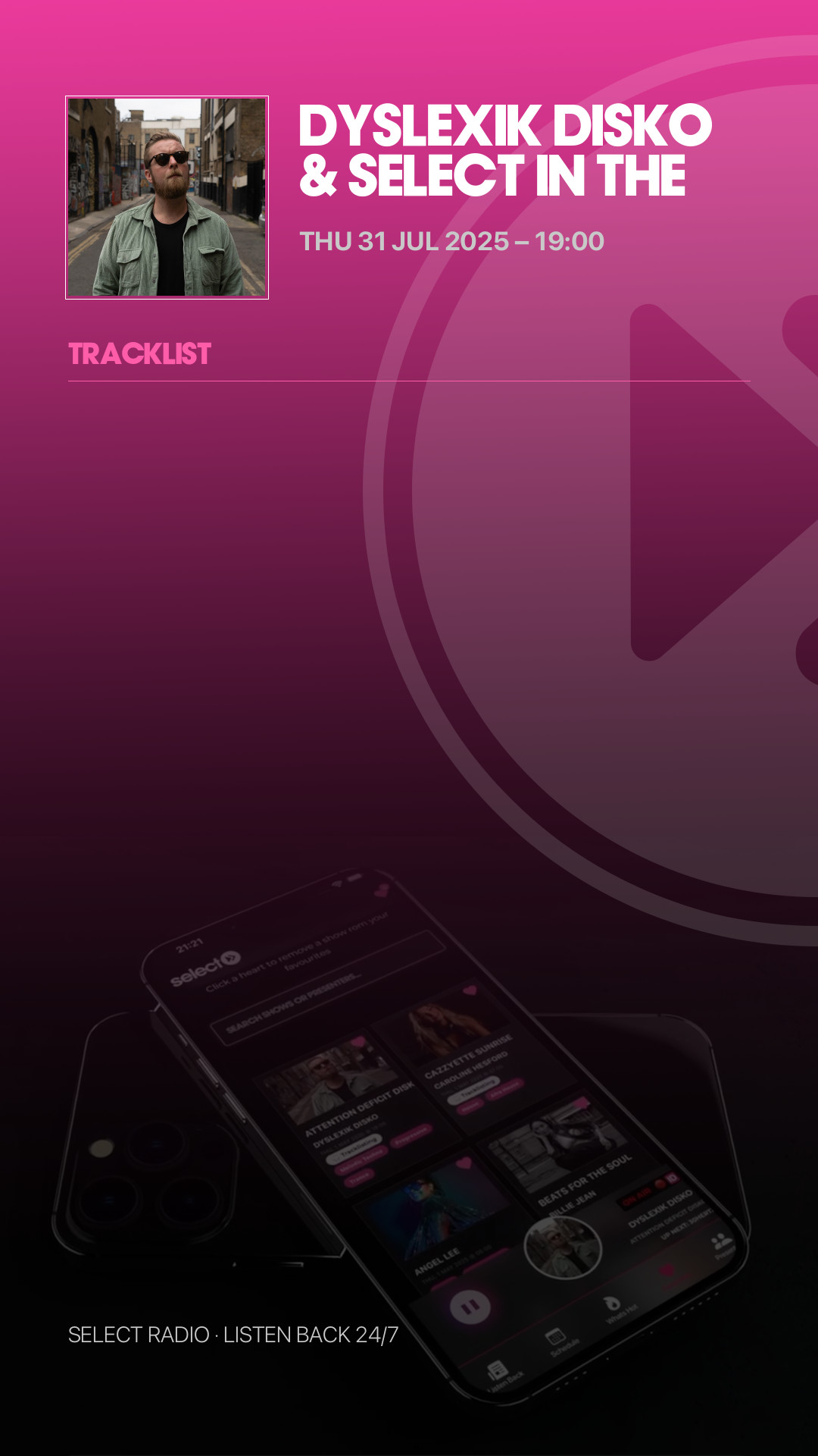 Tracklist Story Preview