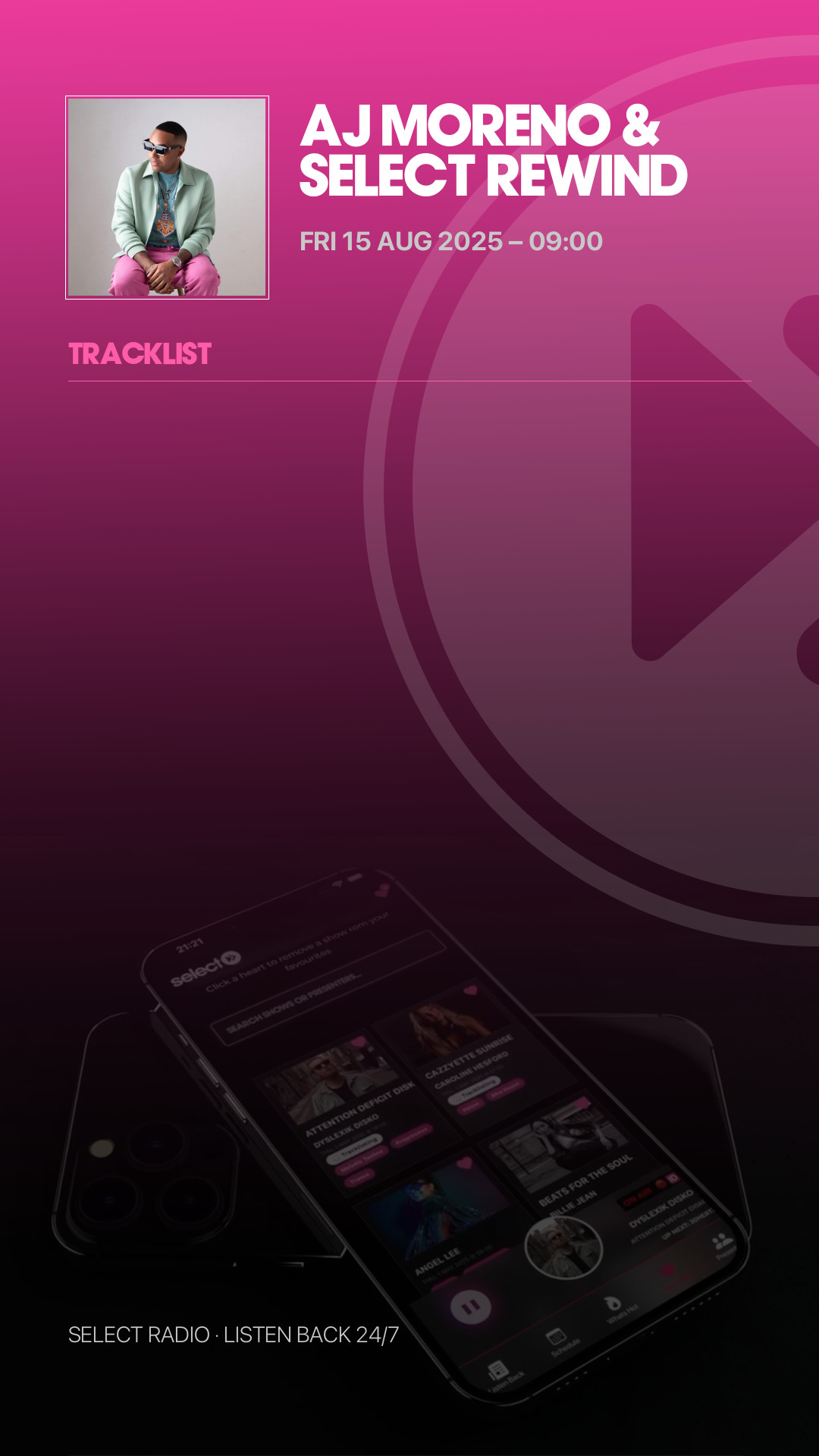 Tracklist Story Preview