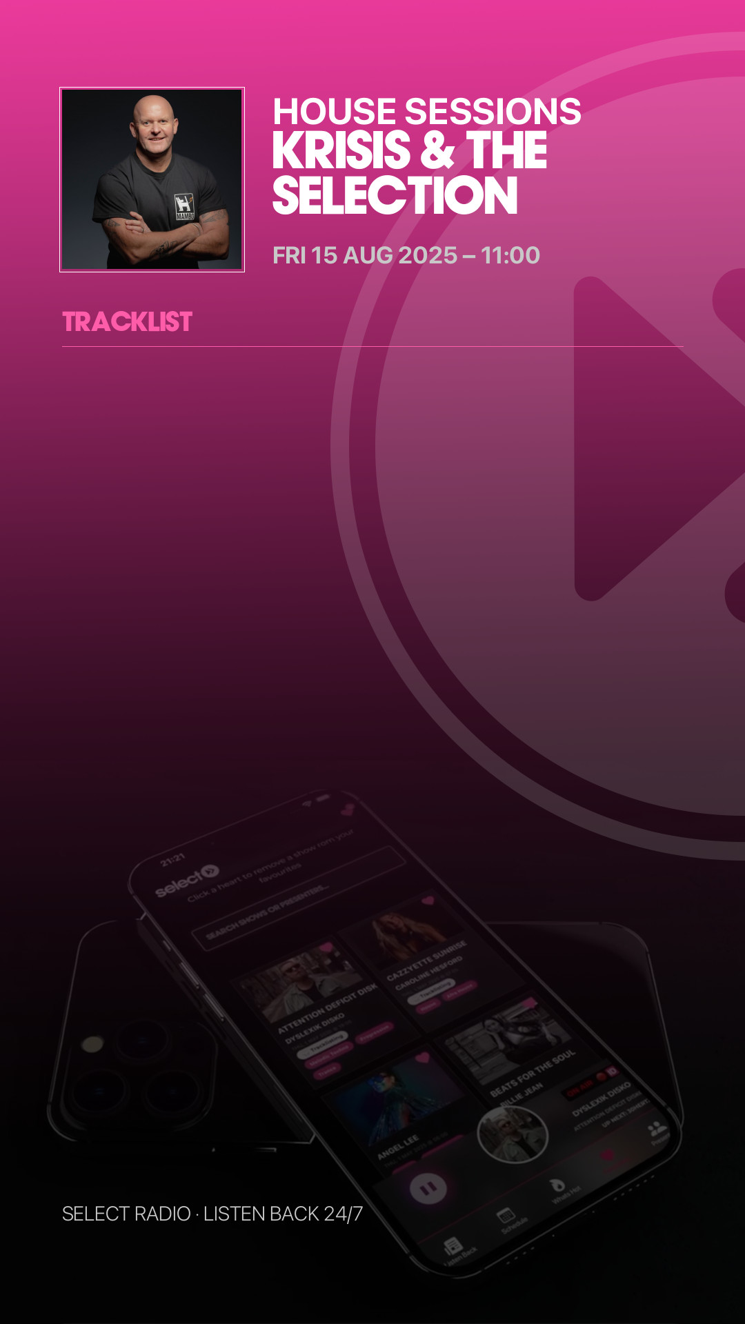 Tracklist Story Preview
