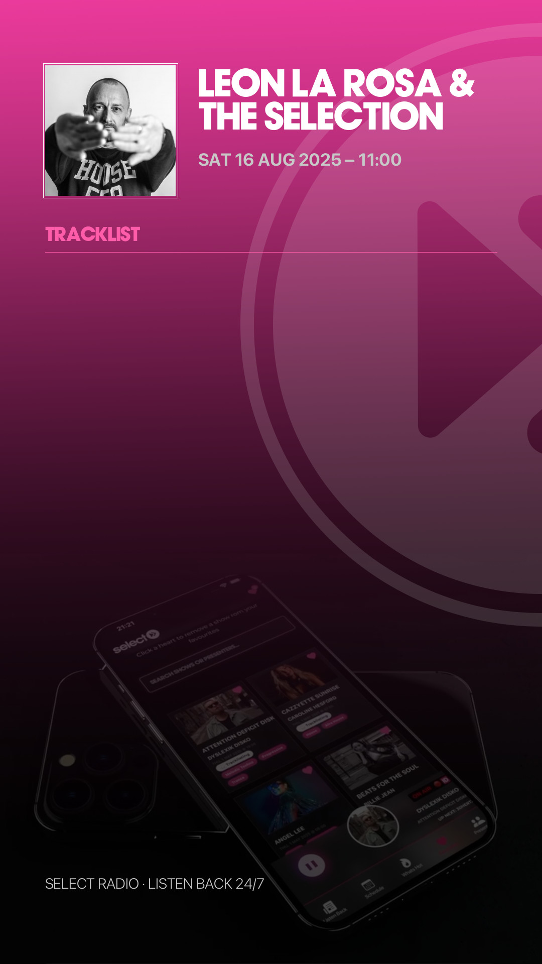 Tracklist Story Preview