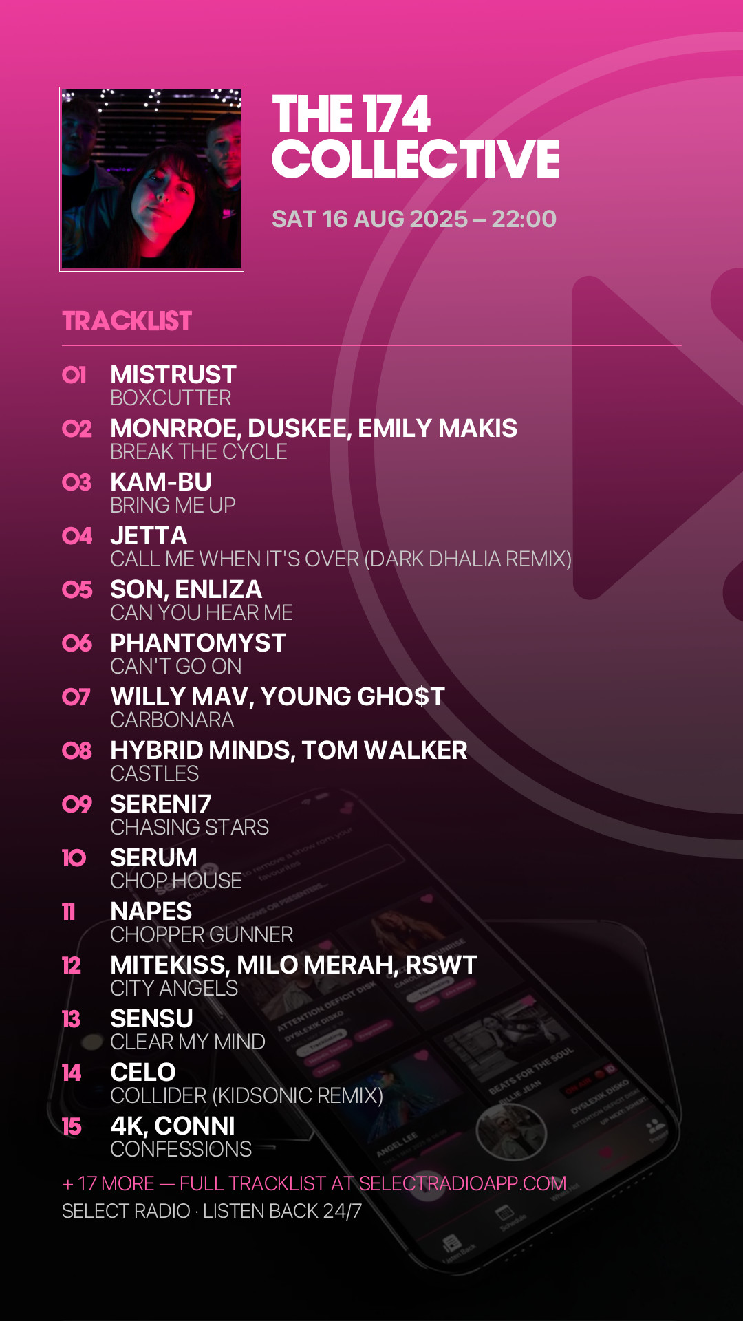 Tracklist Story Preview