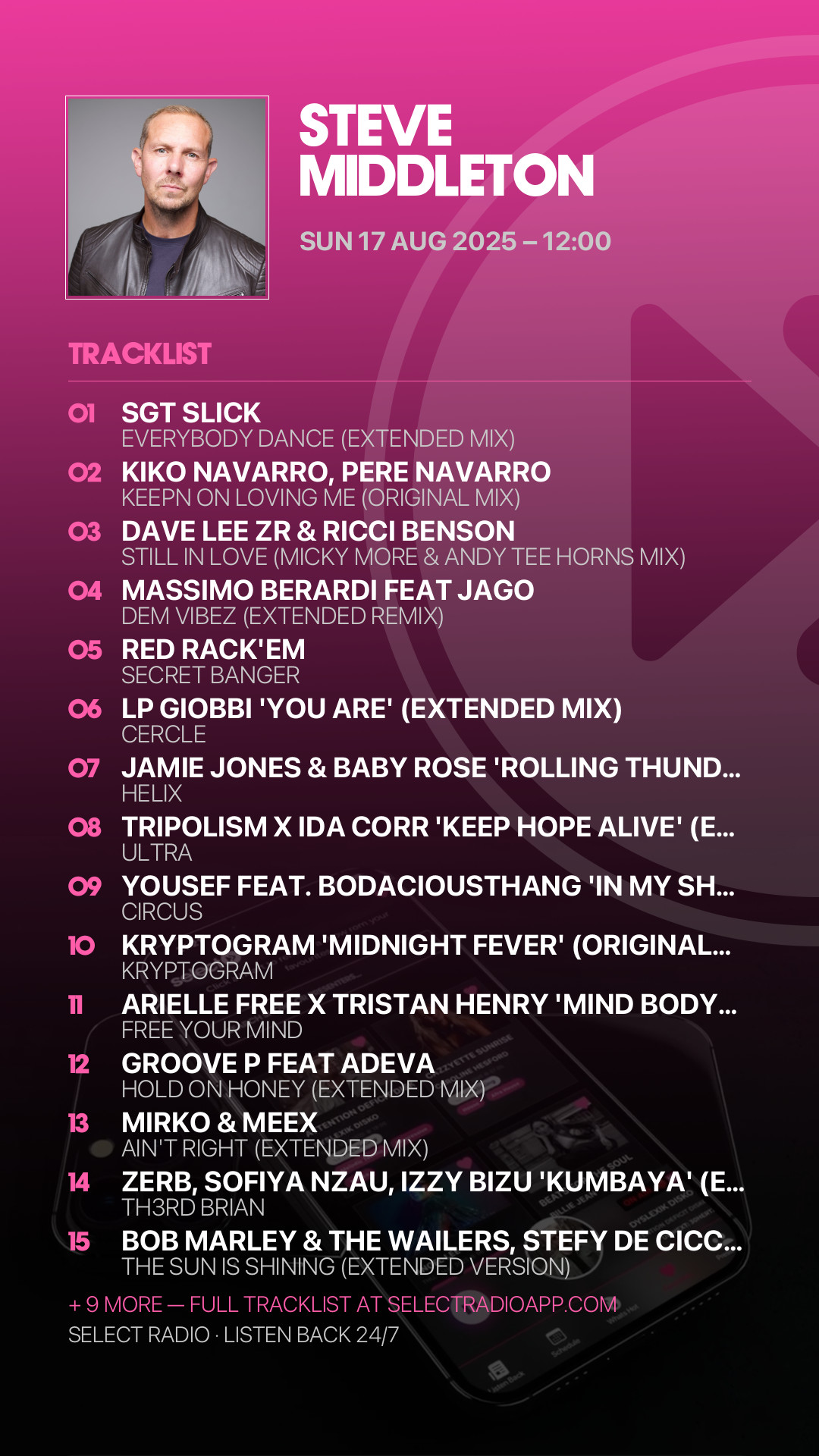 Tracklist Story Preview