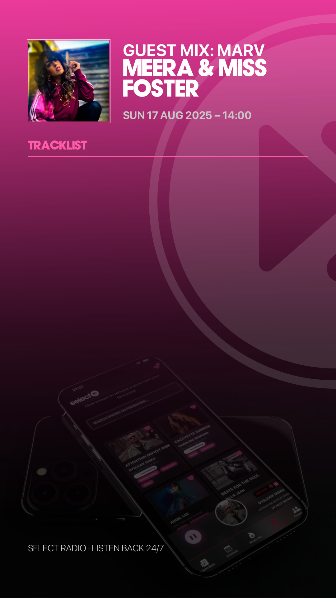 Tracklist Story Preview