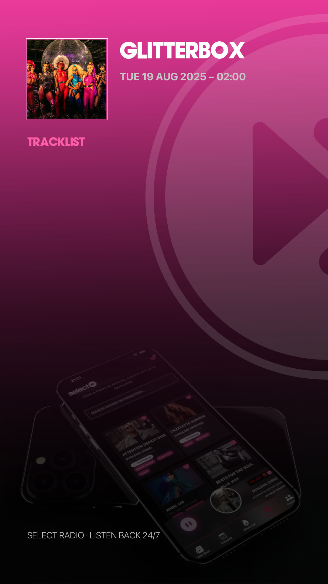 Tracklist Story Preview