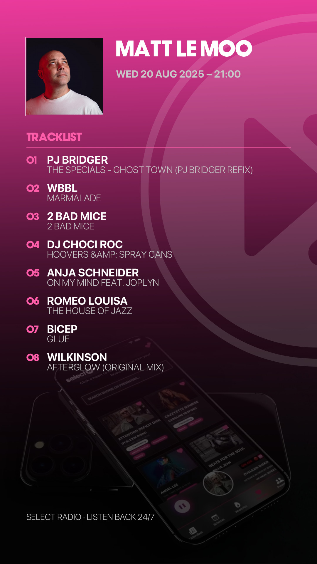 Tracklist Story Preview