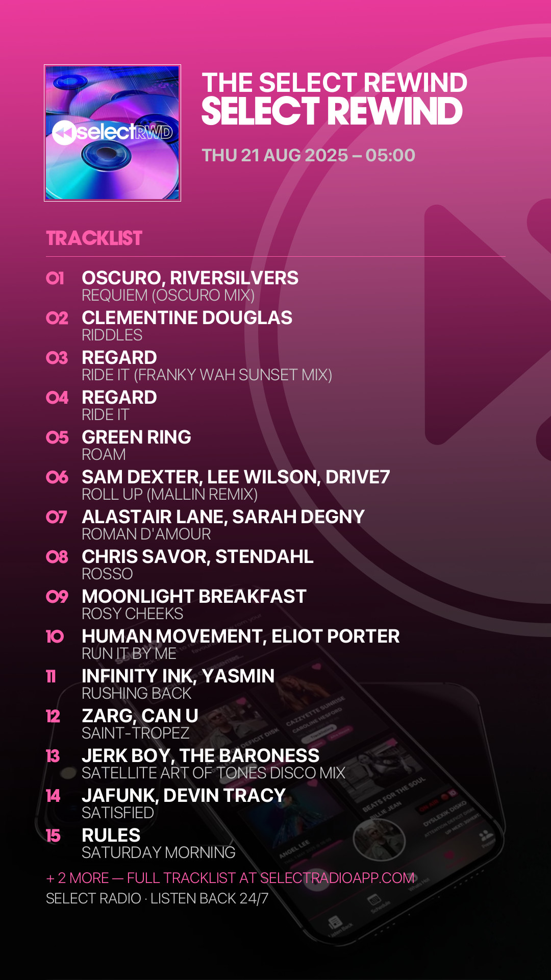 Tracklist Story Preview