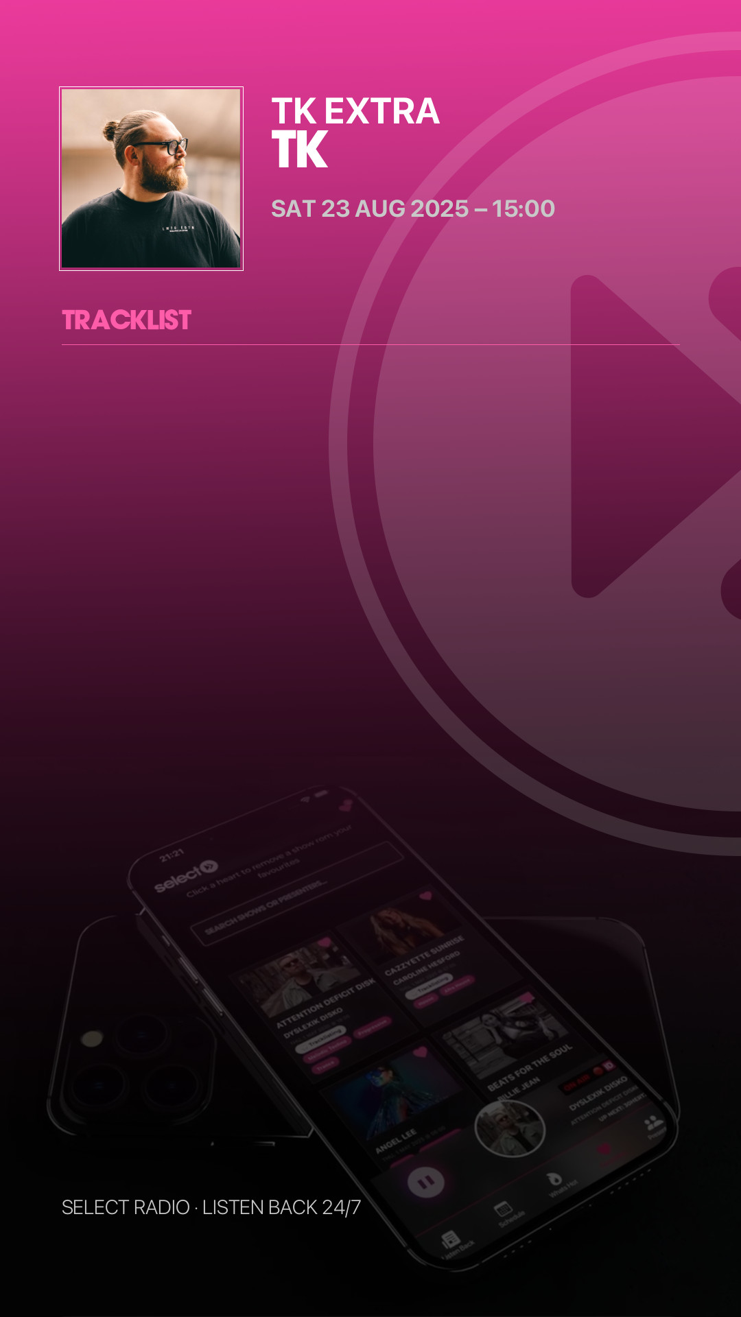 Tracklist Story Preview