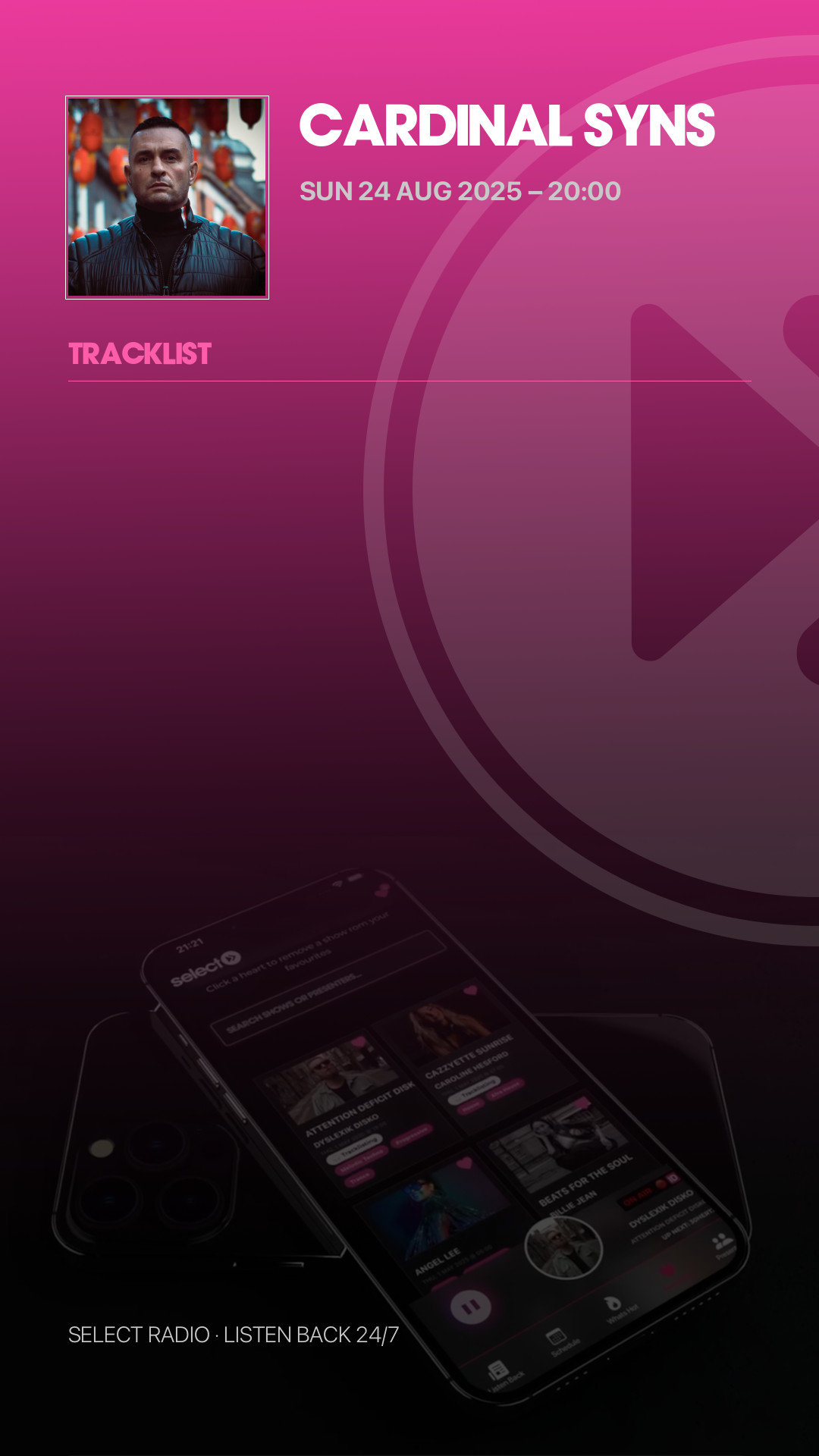 Tracklist Story Preview
