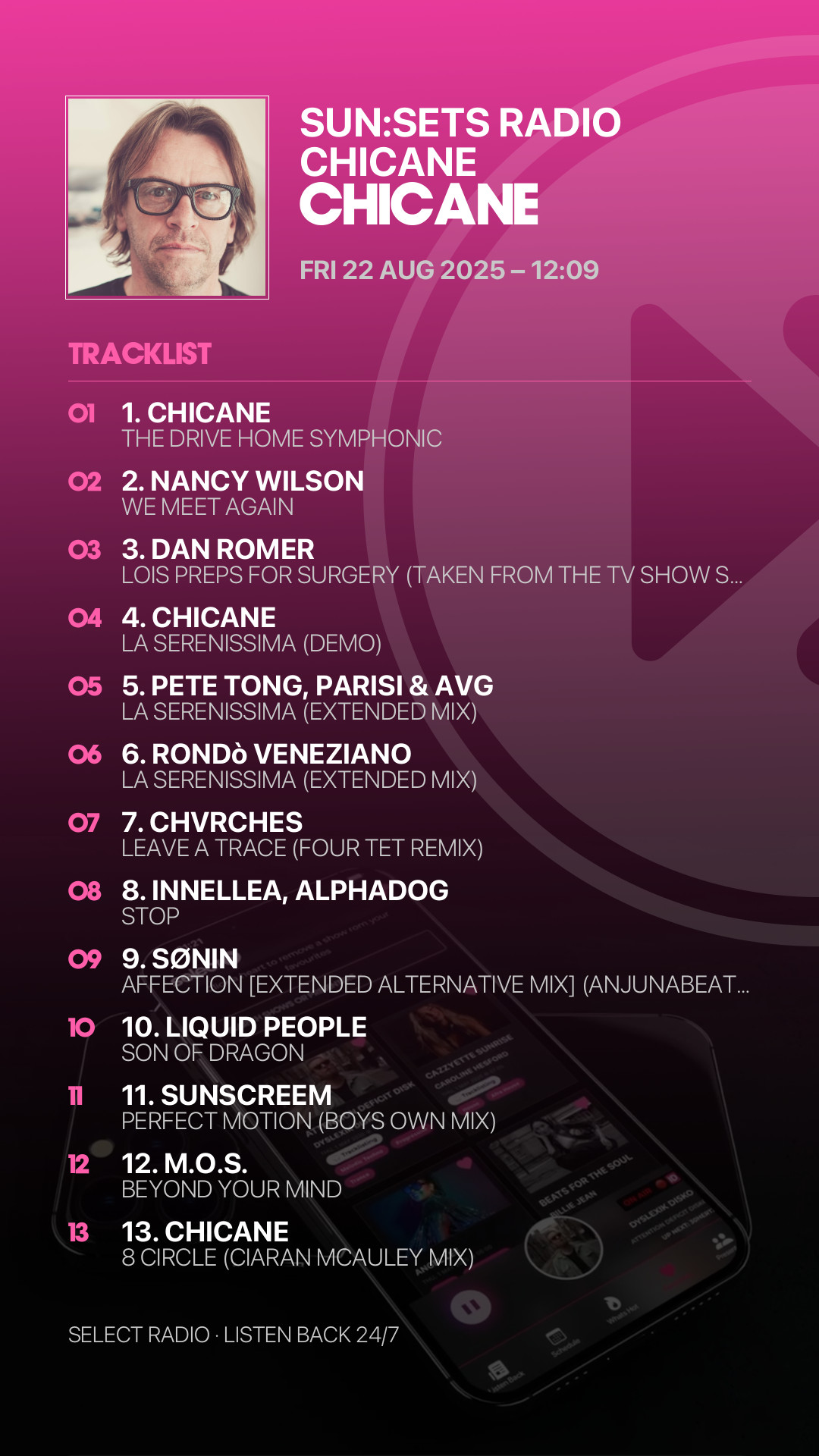 Tracklist Story Preview