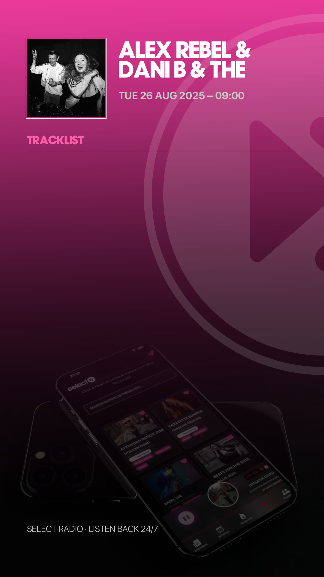 Tracklist Story Preview