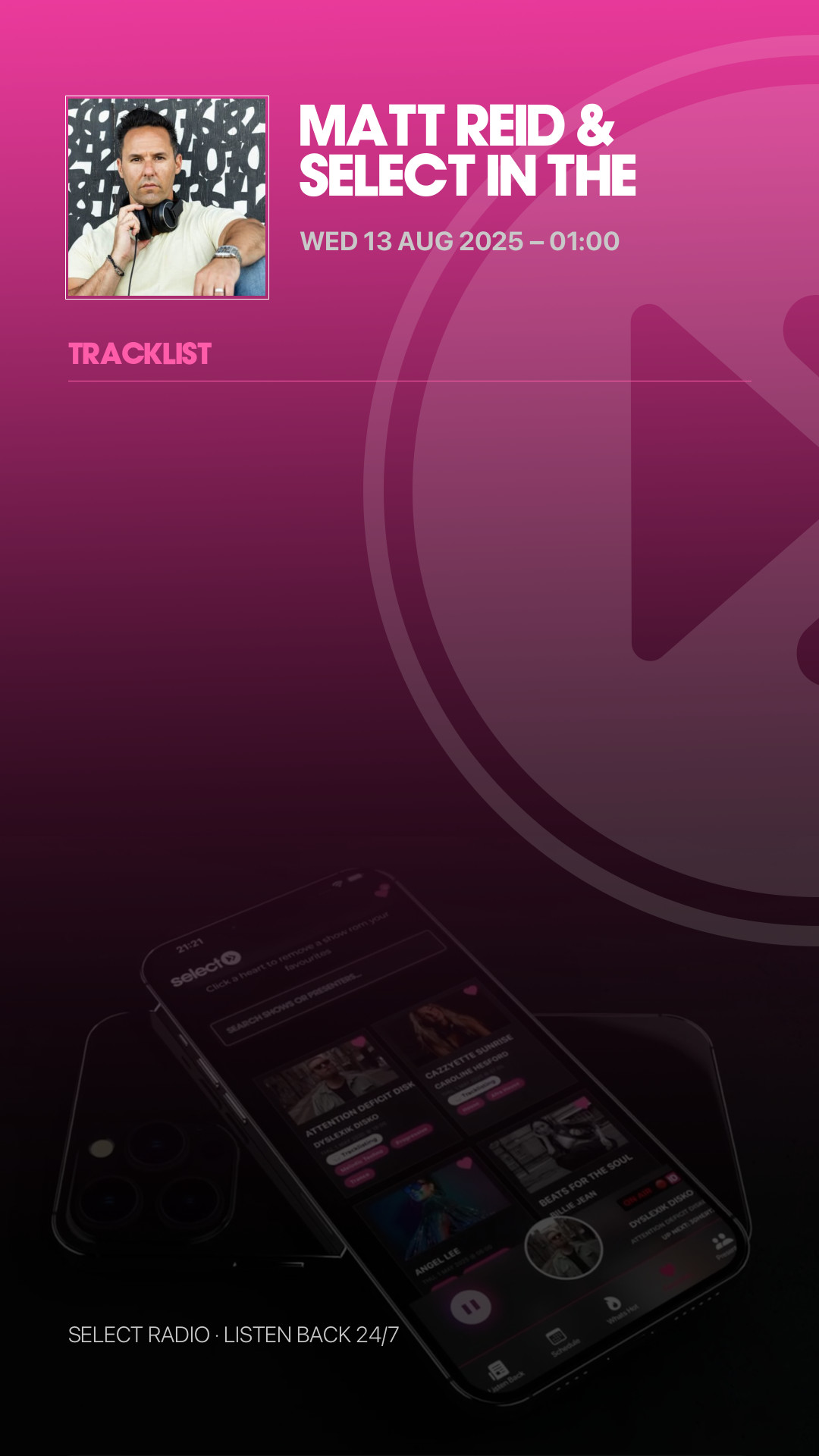 Tracklist Story Preview