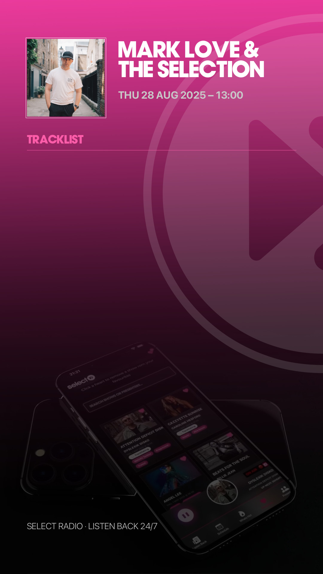 Tracklist Story Preview