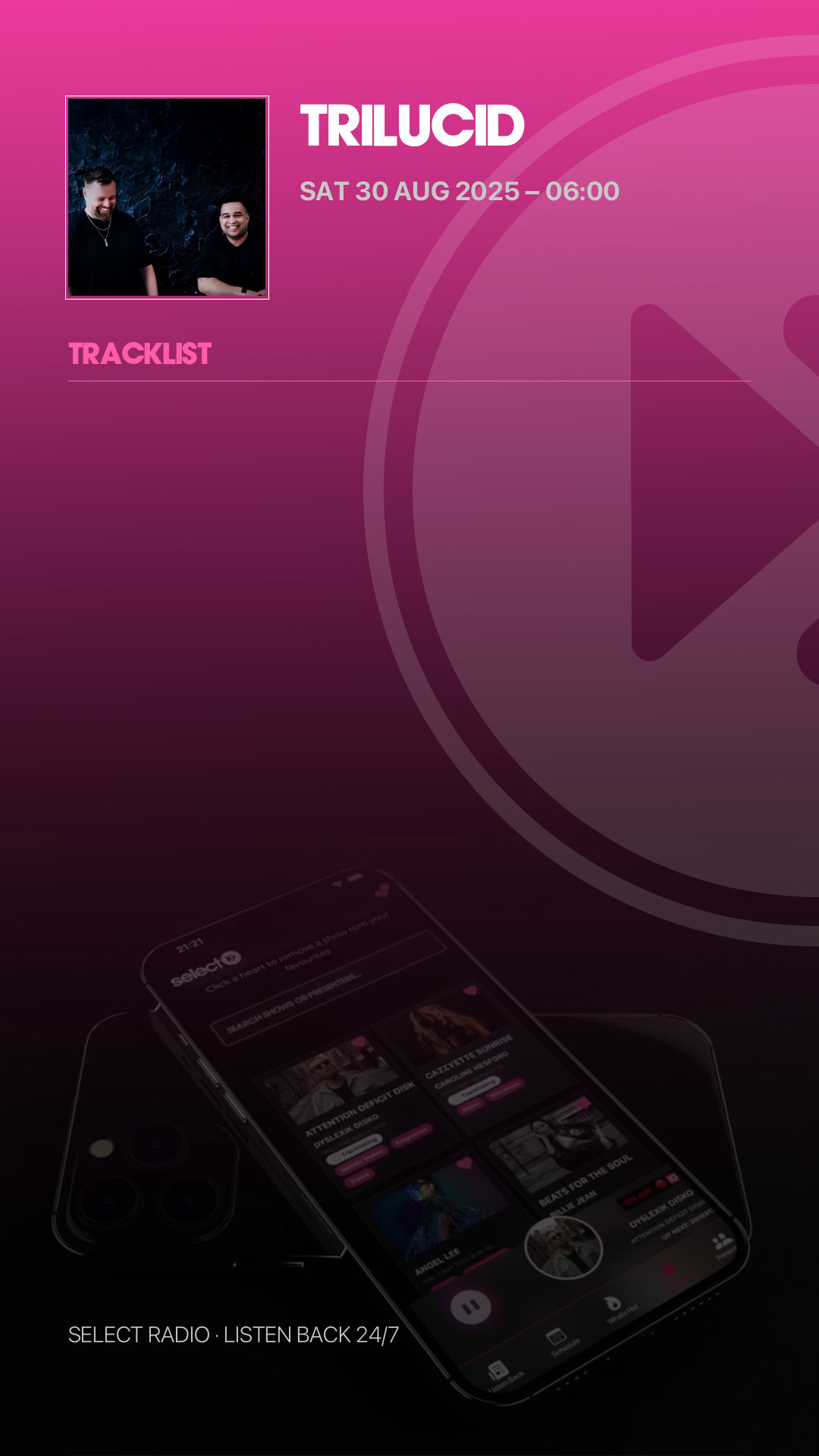 Tracklist Story Preview