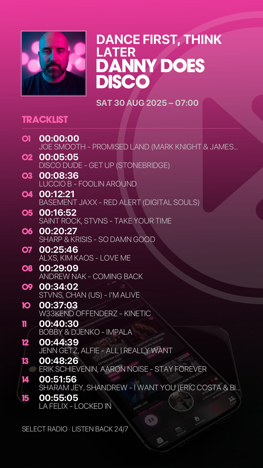 Tracklist Story Preview
